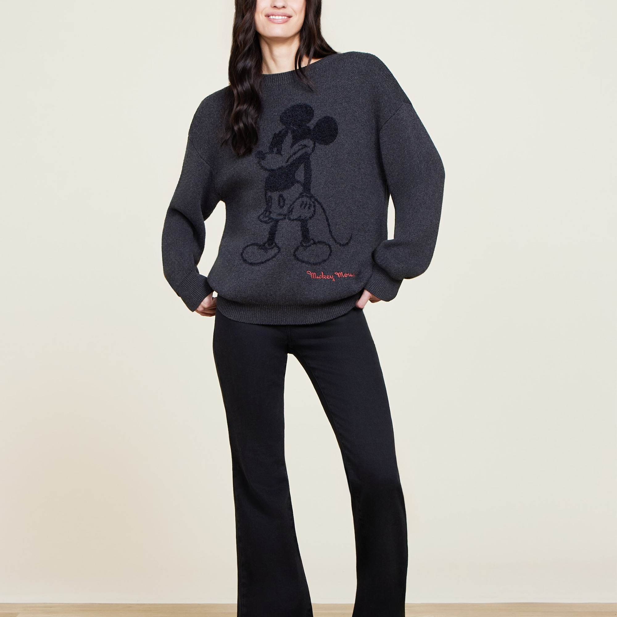 CozyChic Lite Cotton Unisex Disney Angry Mickey Pullover