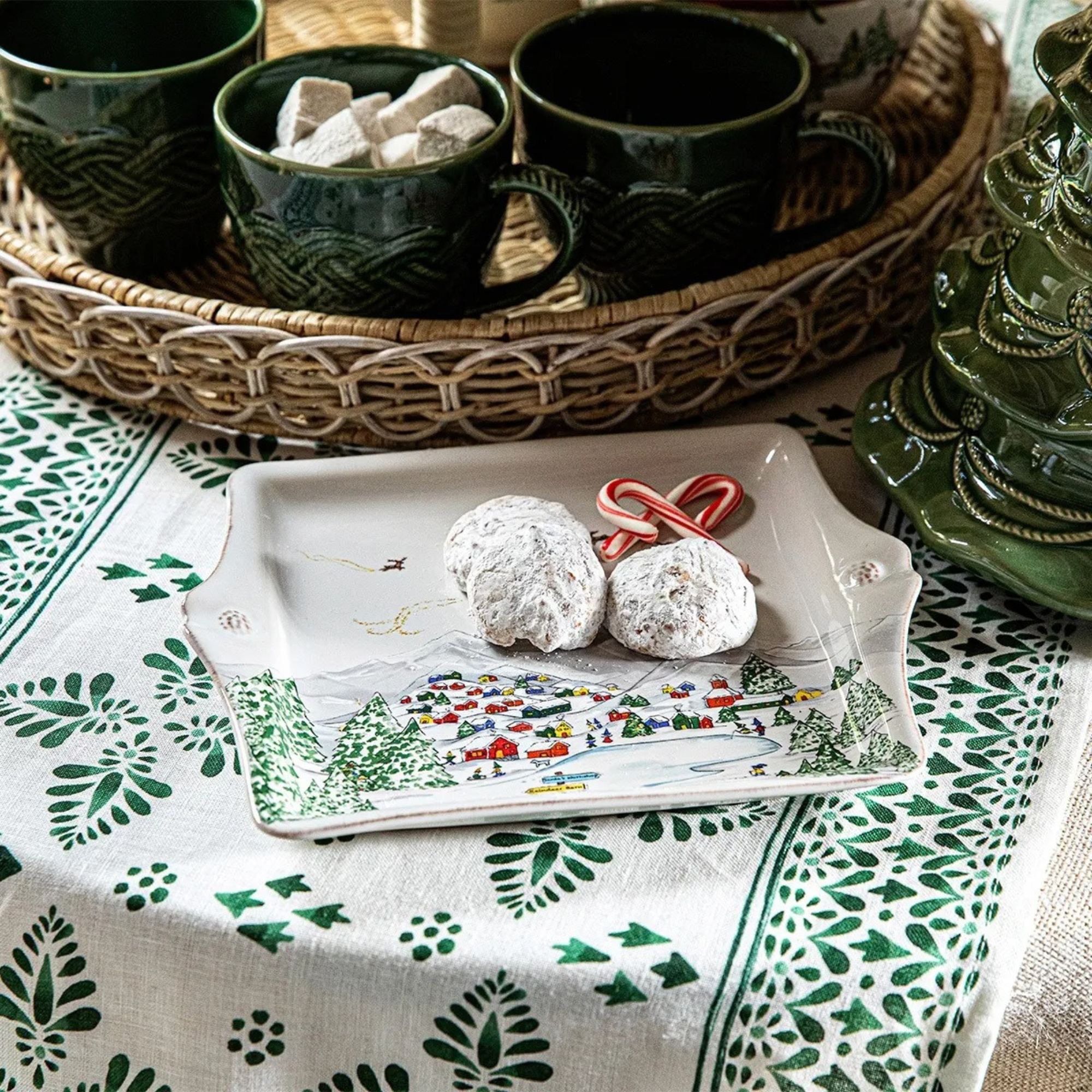 Berry & Thread North Pole 10" Cookie Tray