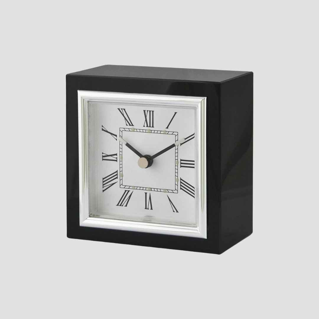 Black Square Clock