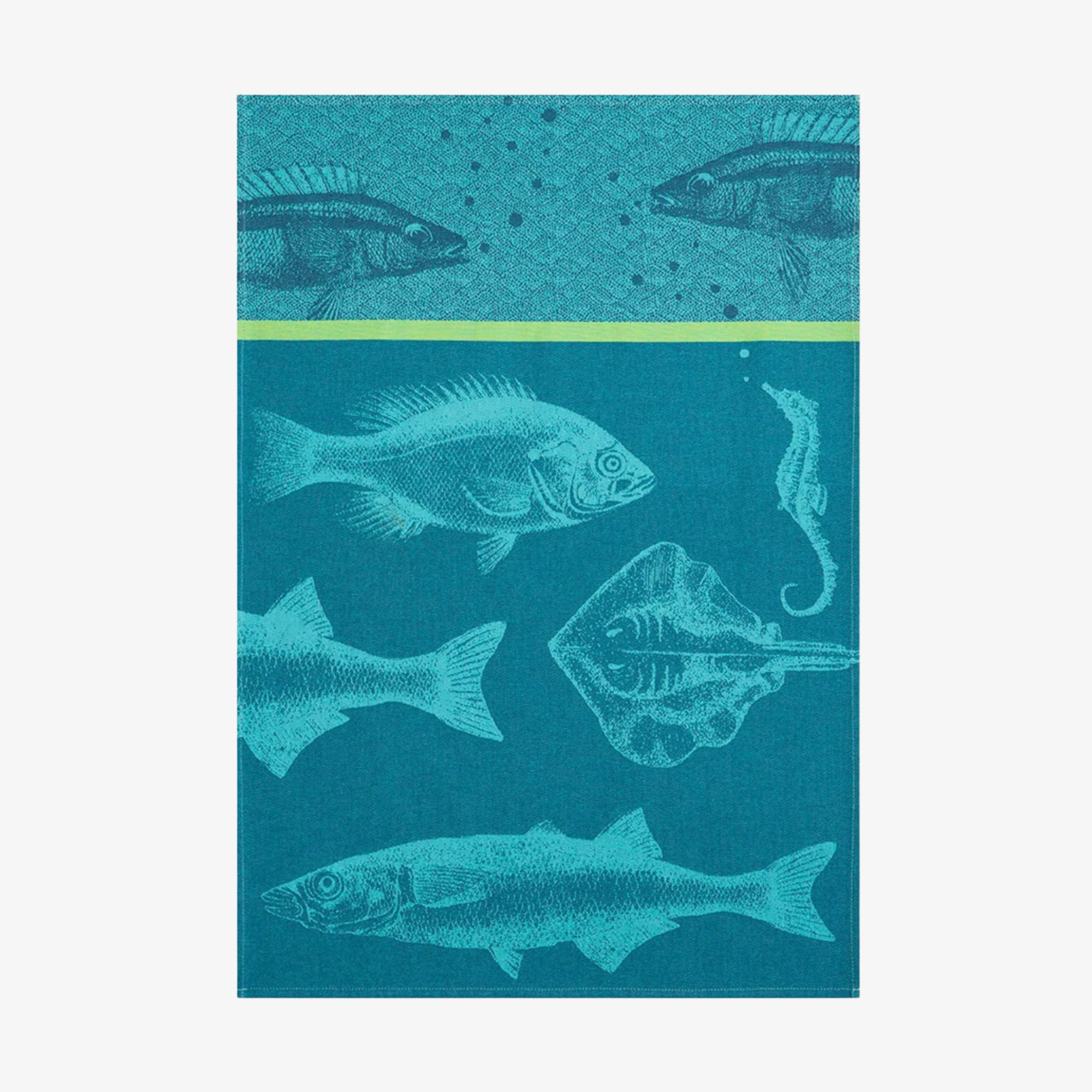 Coucke School of Fish Tea Towel - Set of 2