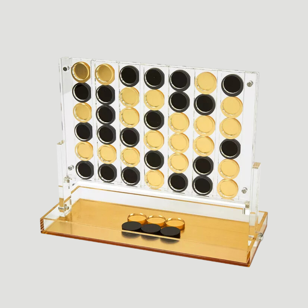 Lucite Connect 4 Set