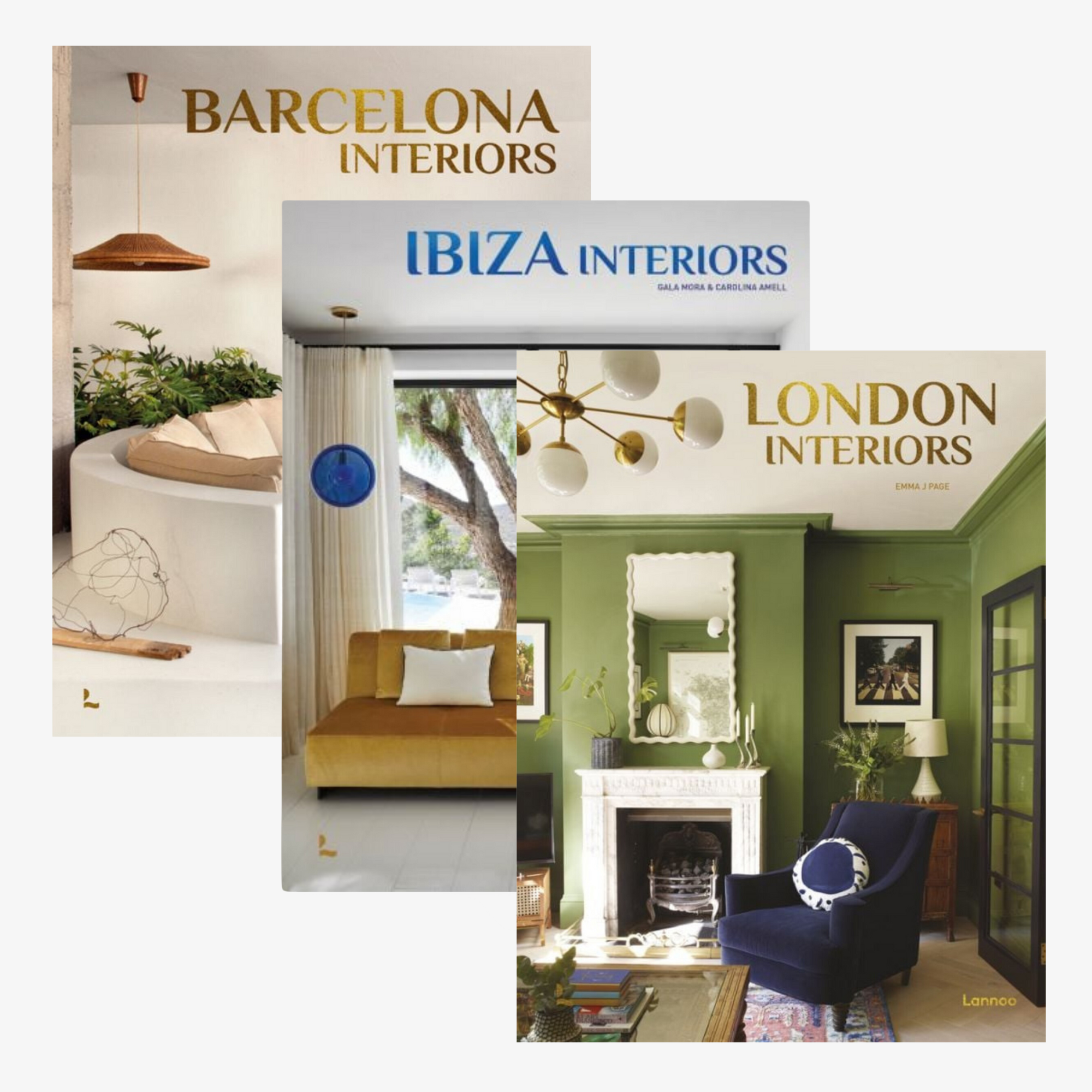 Barcelona, London, Ibiza Interiors