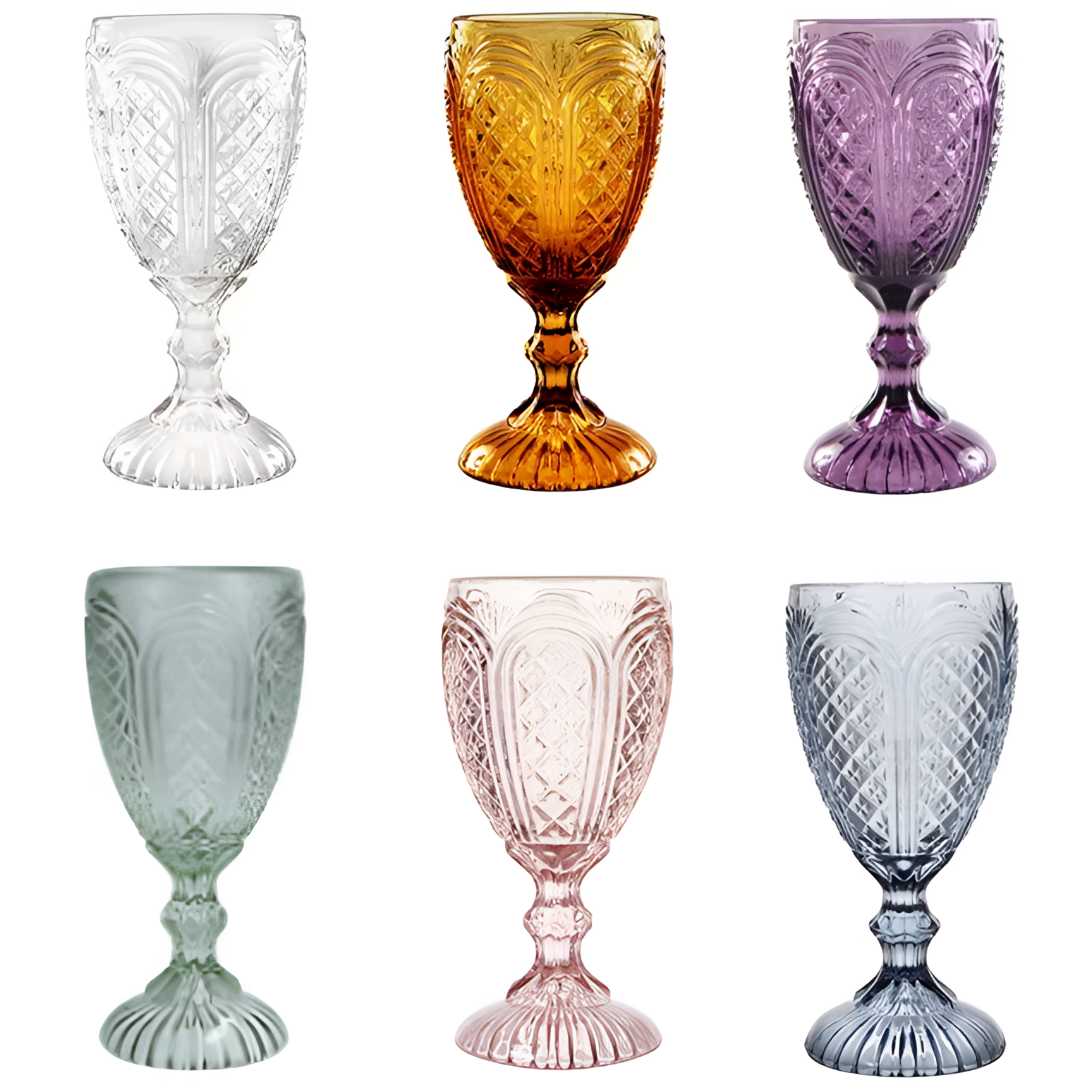 Carousel Goblet - Set of 6