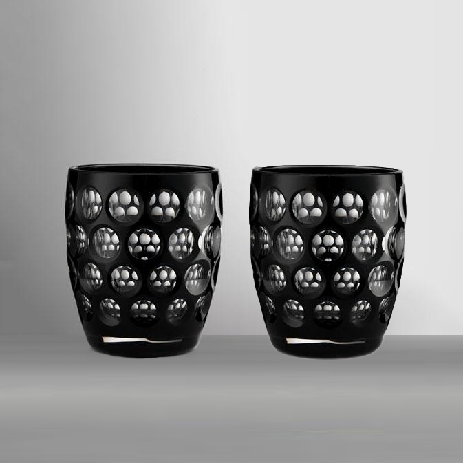 Black Lente Tumbler - Set of 2