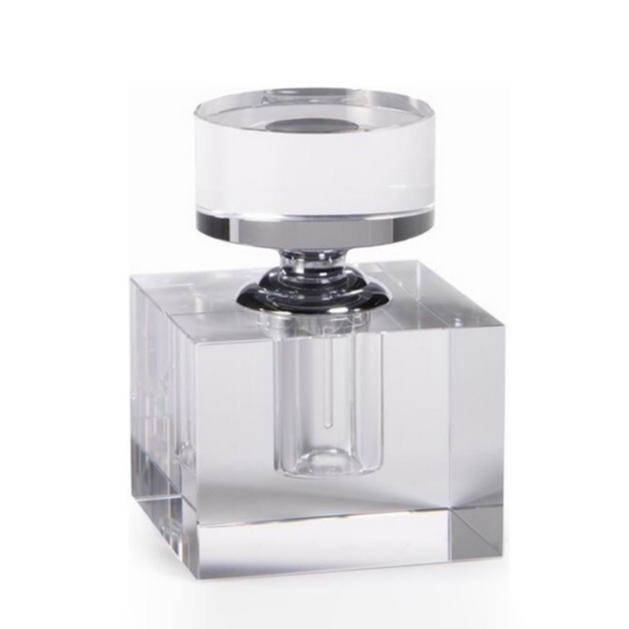 Crystal Glass Square Perfume Bottle