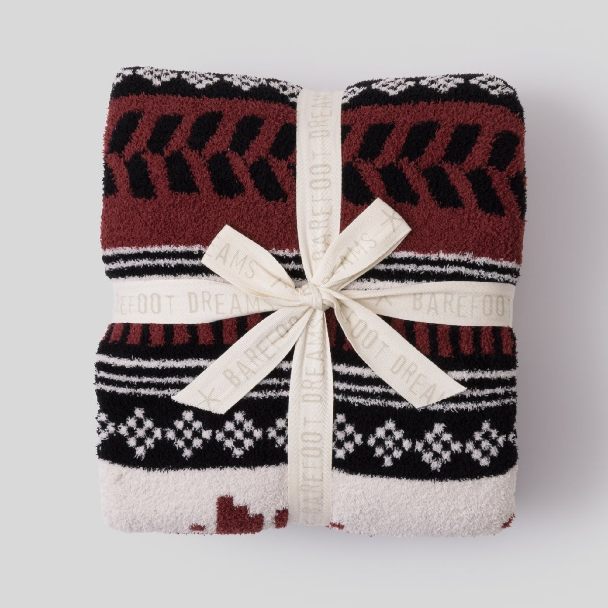 CozyChic Fair Isle Throw