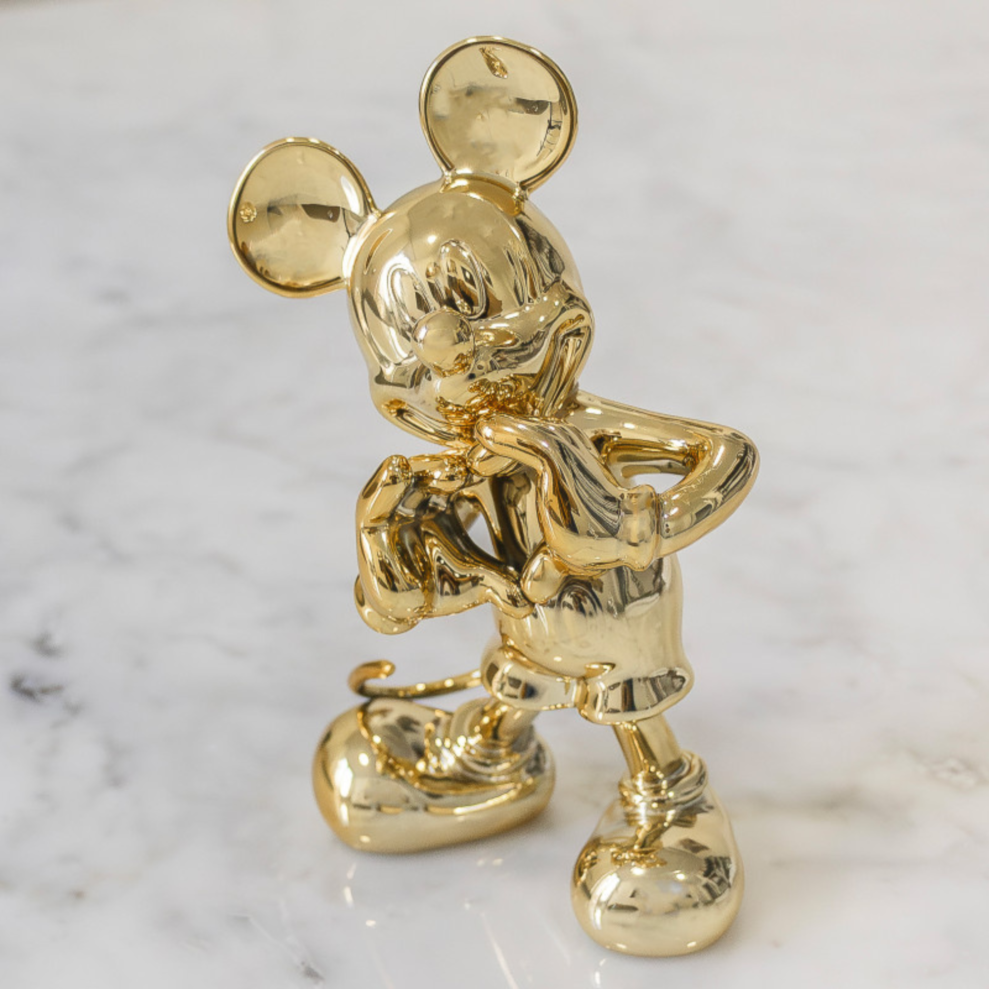 Mickey with Love XS Sculpture in Gold by Kelly Hoppen x Leblon Delienne