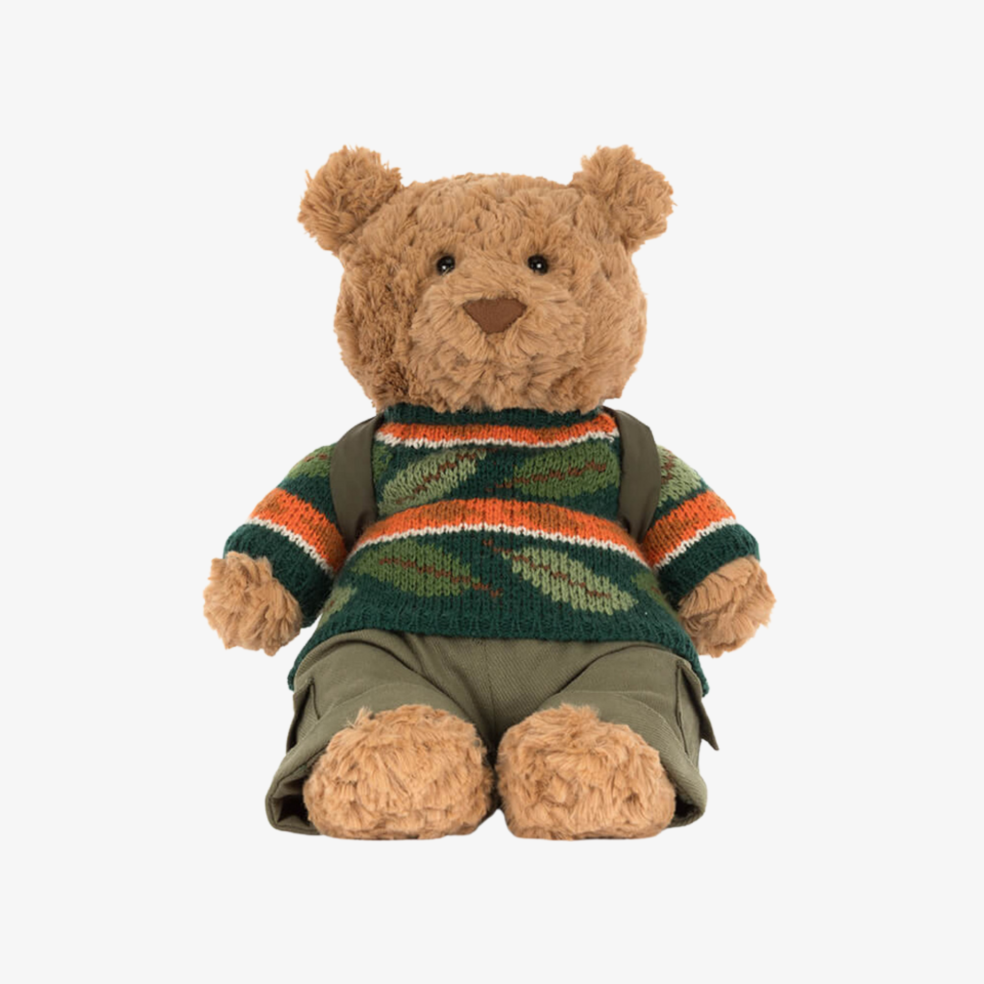 Bartholomew Bear Hiking Outfit with Sleeping Bag