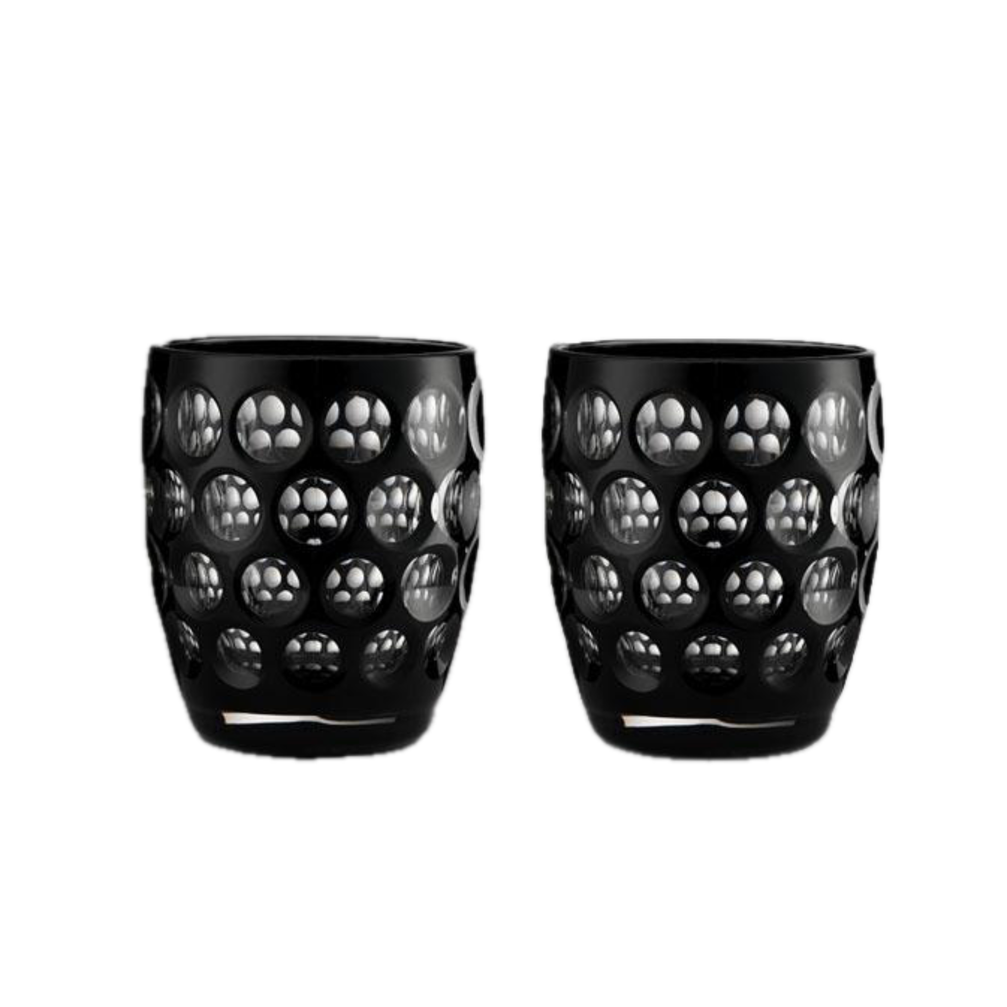 Black Lente Tumbler - Set of 2