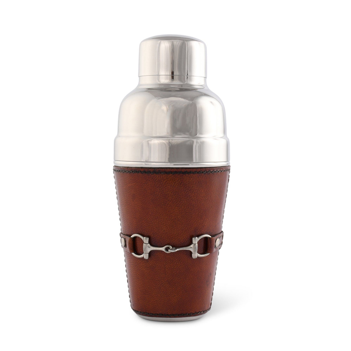 Equestrian Bit Leather Cocktail Shaker