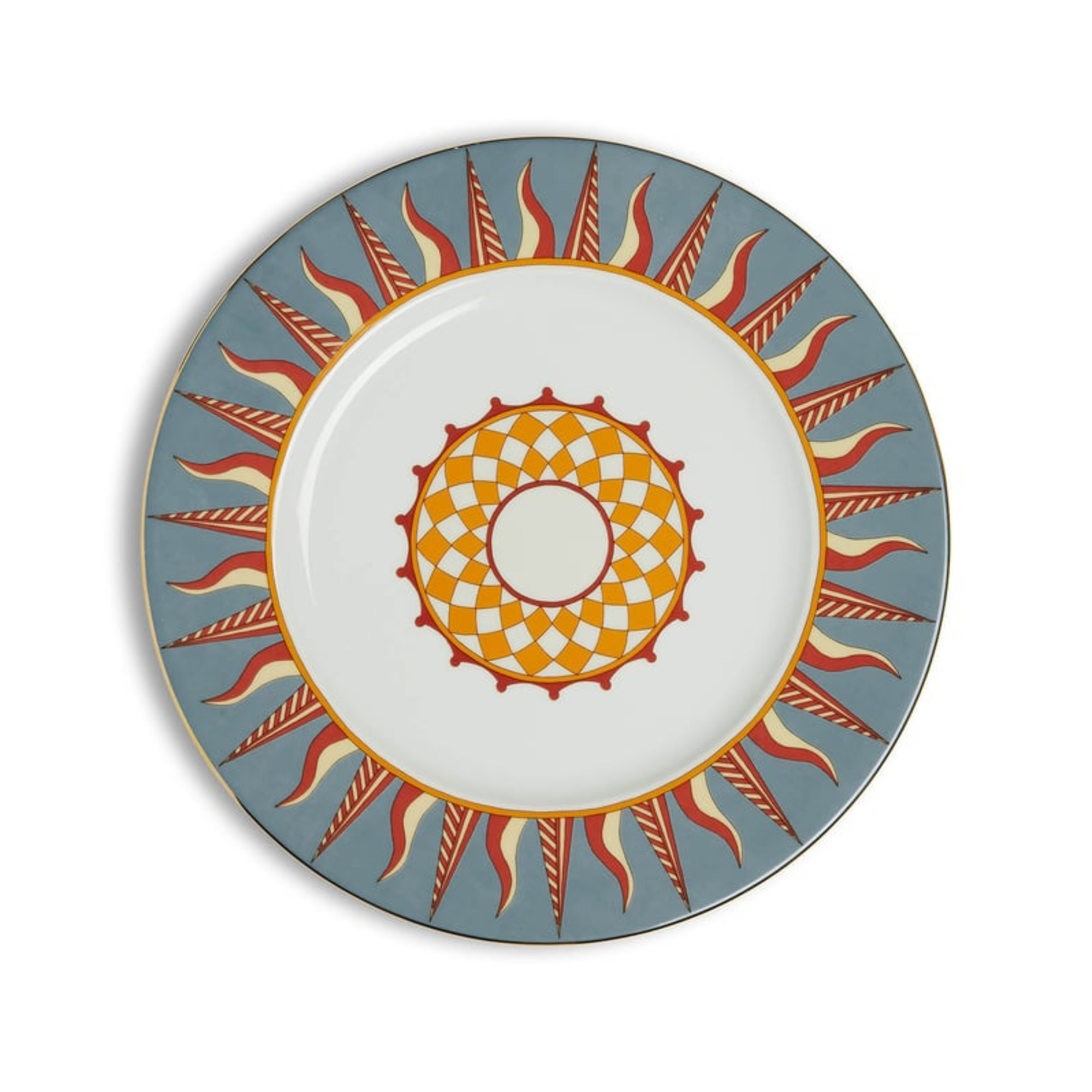 Ra Sky Blue Charger Plate - Set of 4