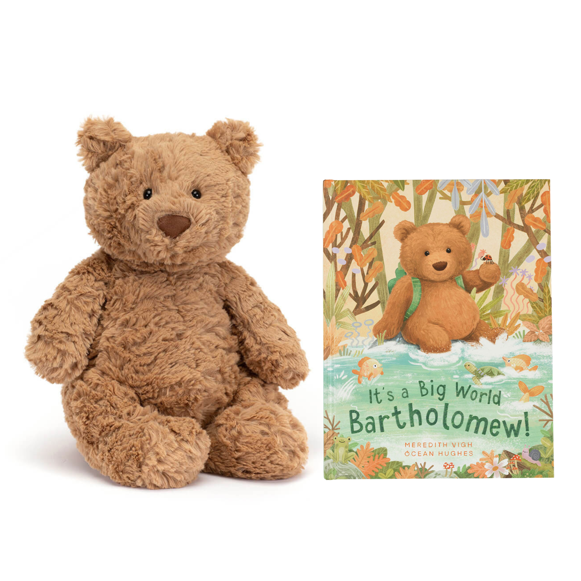 Bartholomew Bear with Big World Book