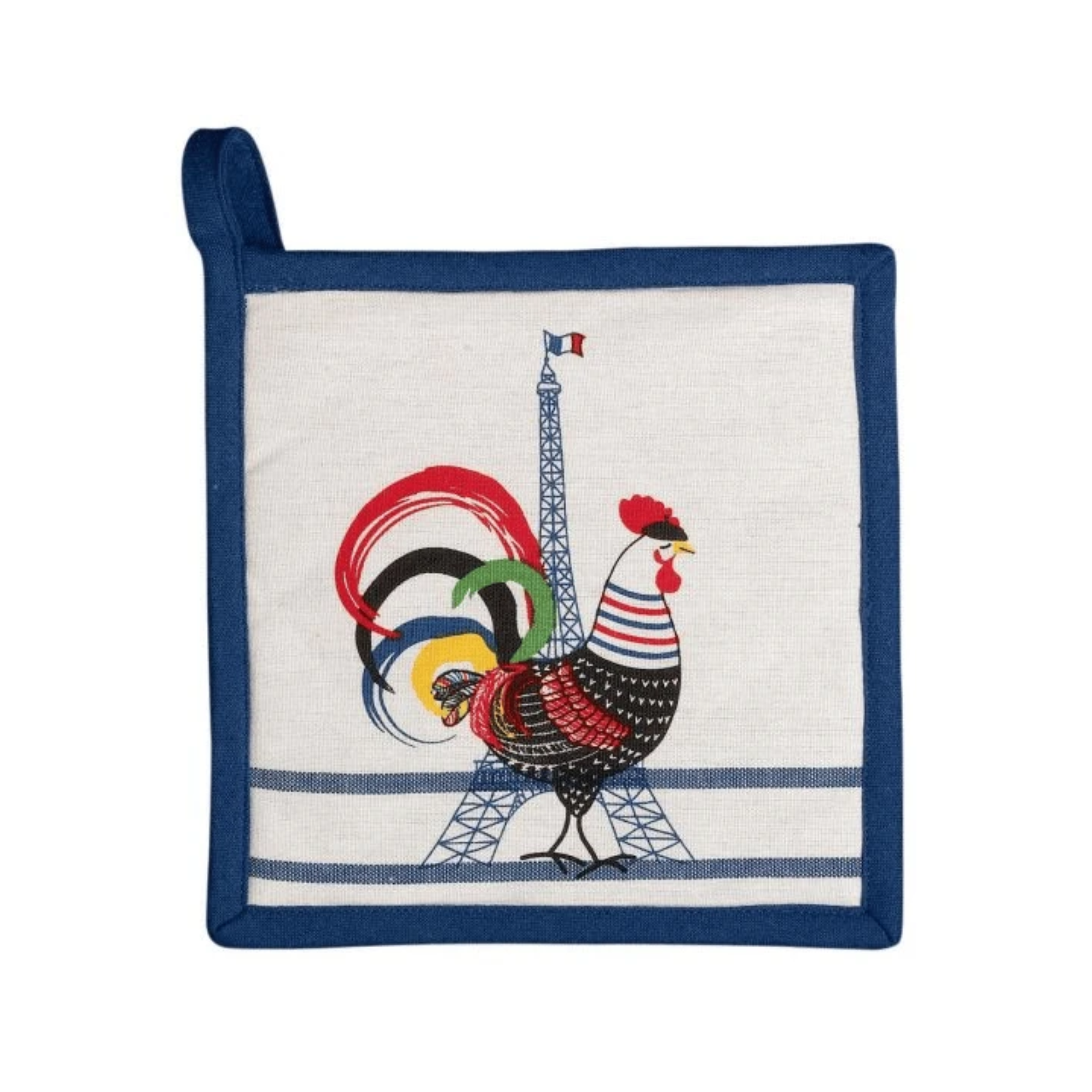 Torchons & Bouchons Cocorico Oven Mitt - Set of 2