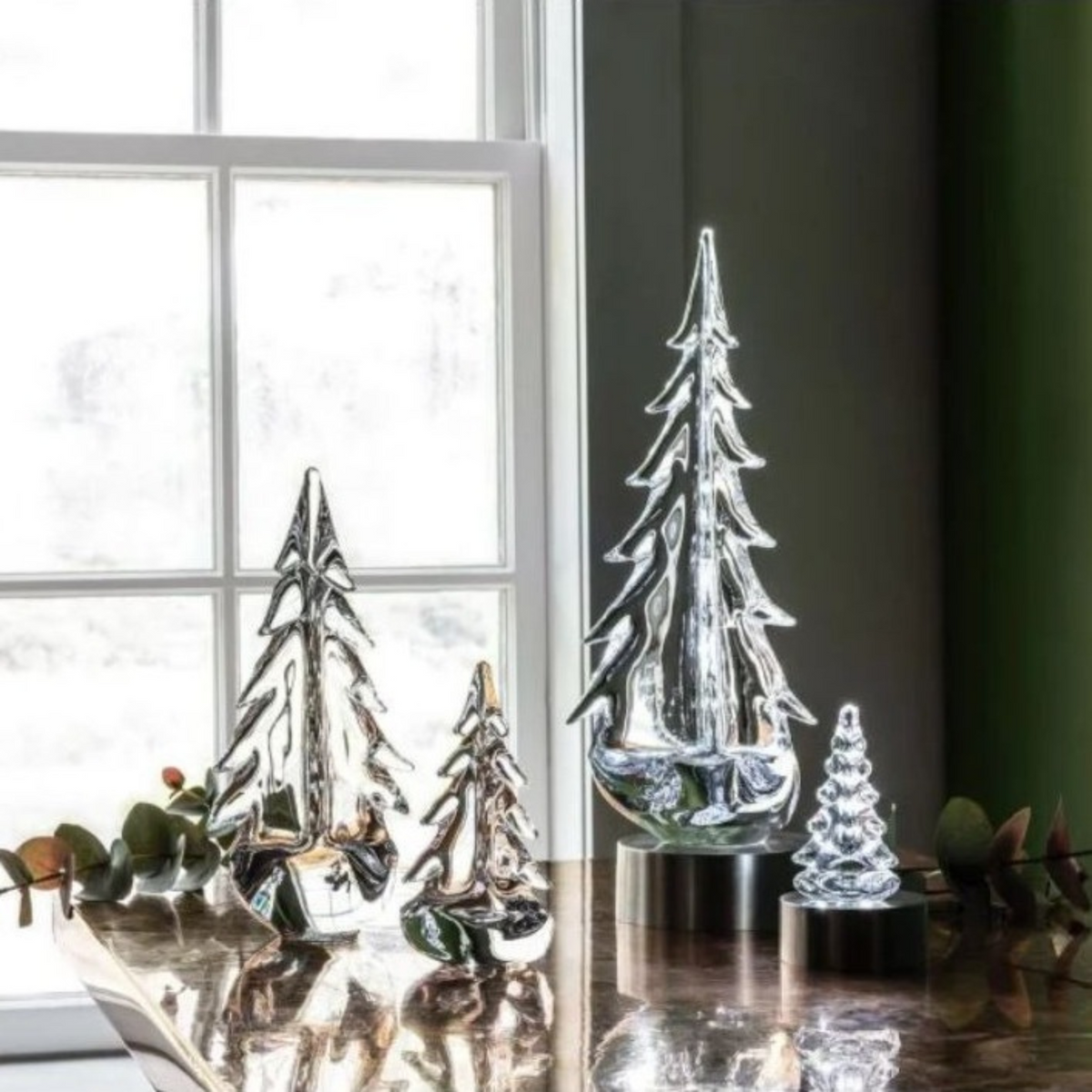 Simon Pearce Vermont Evergreen in Gift Box | Maison & Tavola