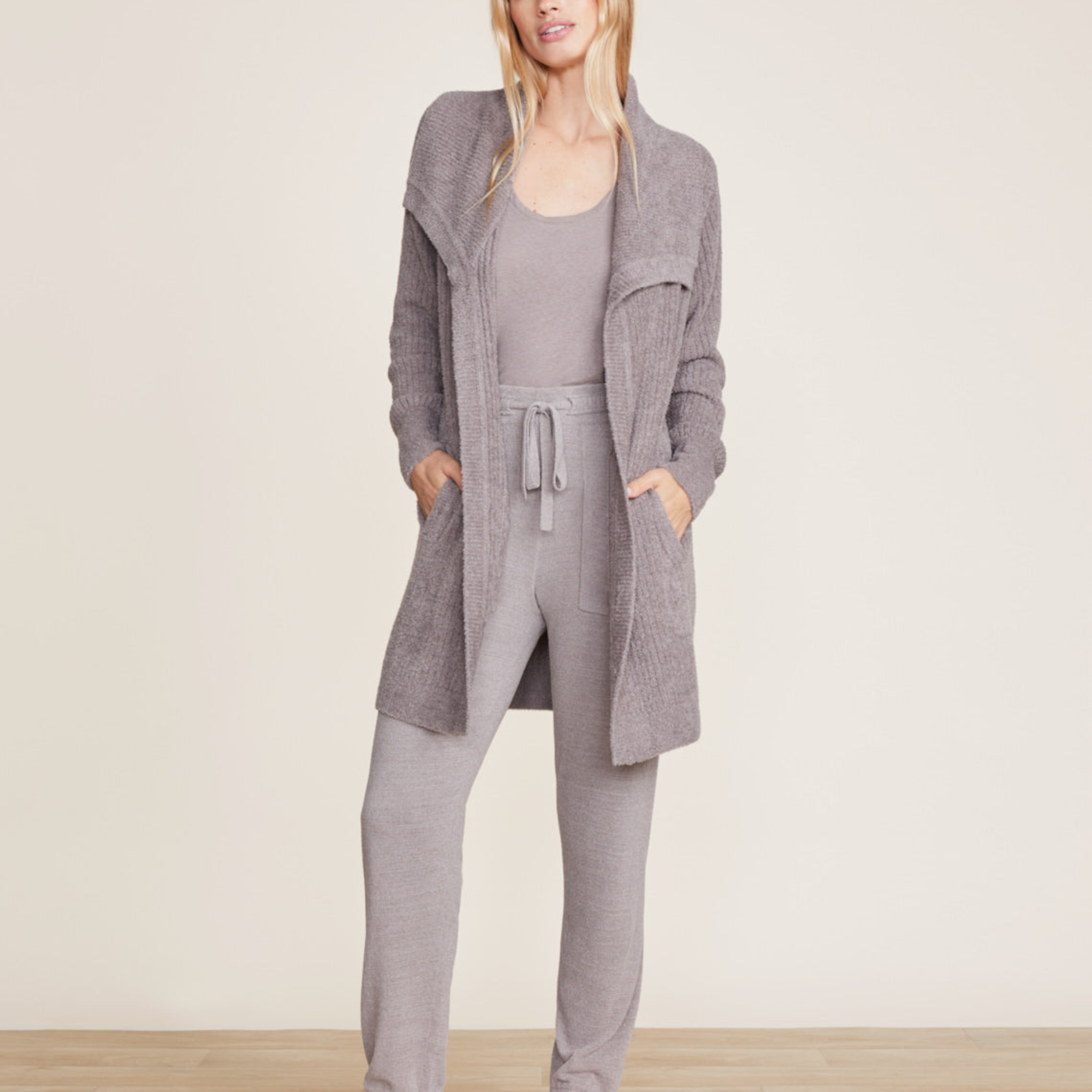 CozyChic Lite Ribbed Drape Cardigan