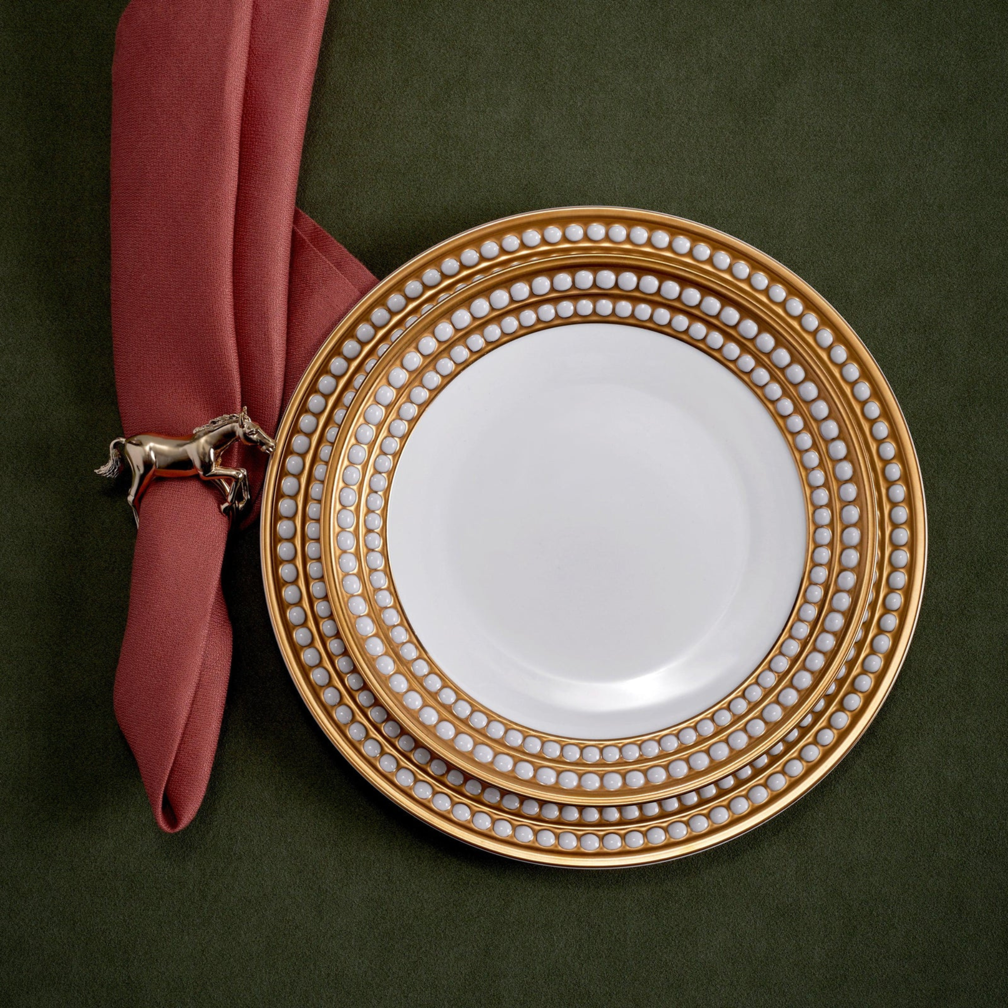 Horse Napkin Jewels - Set of 4
