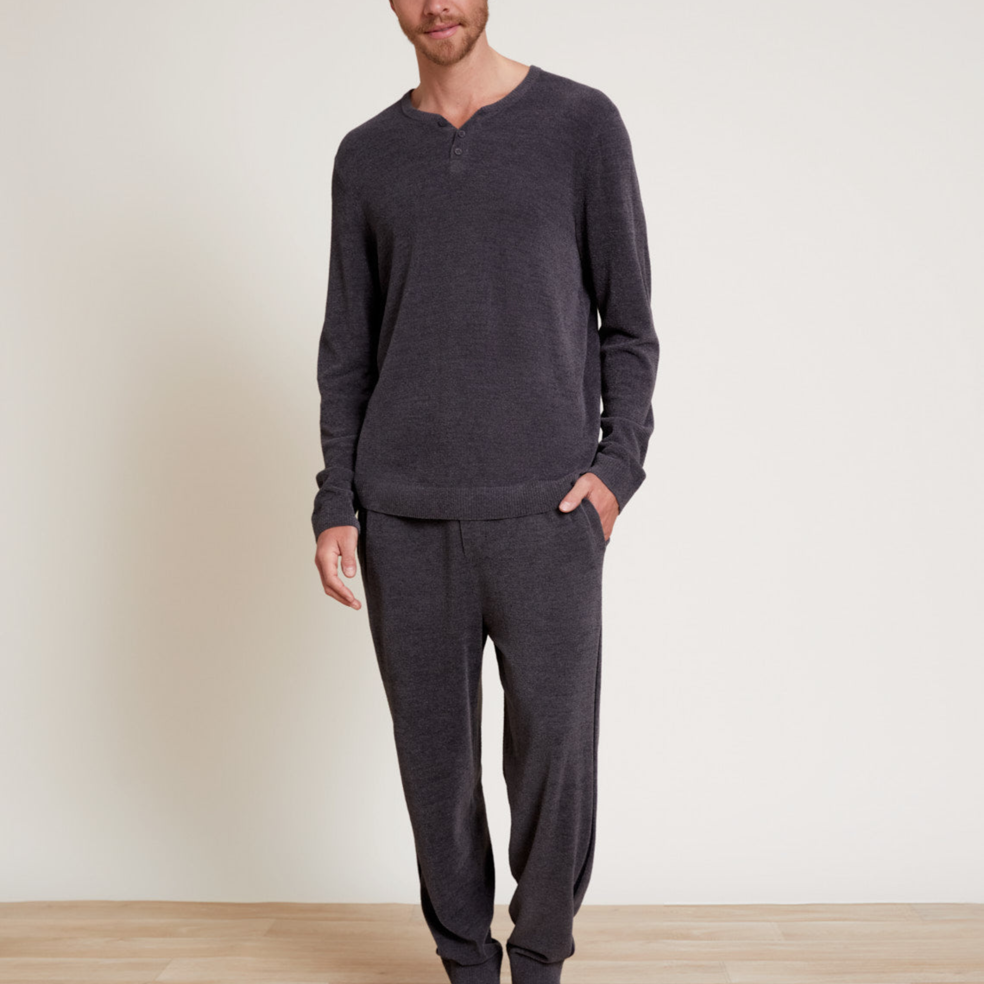 CozyChic Ultra Lite Men’s Henley Pullover