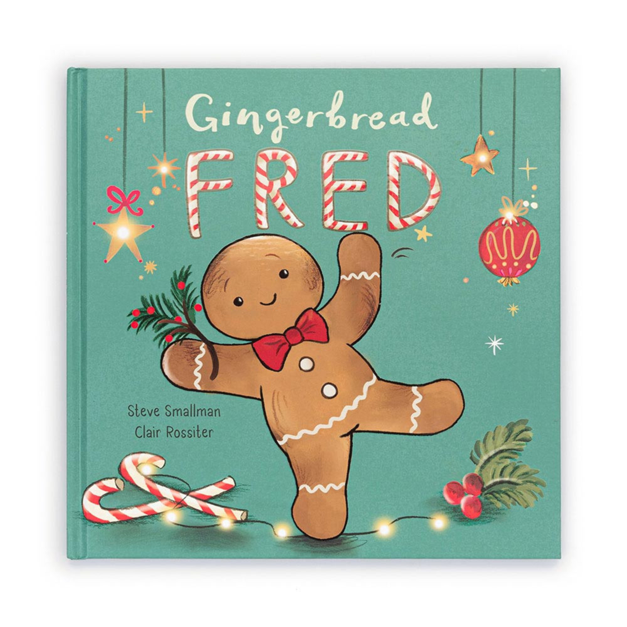 Jolly Gingerbread Fred & Book - Huge