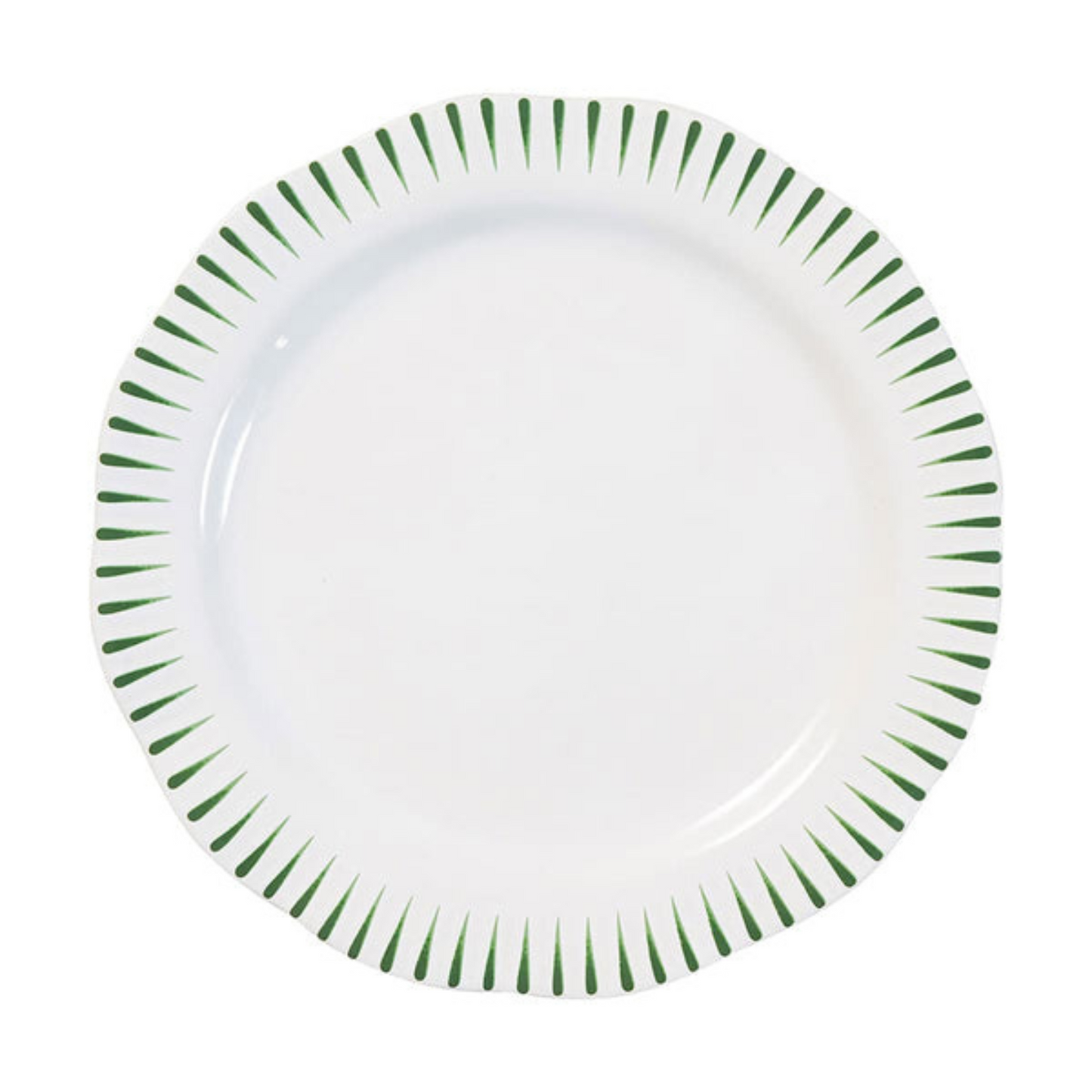 Sitio Stripe Basil Dinnerware Collection - Set of 4