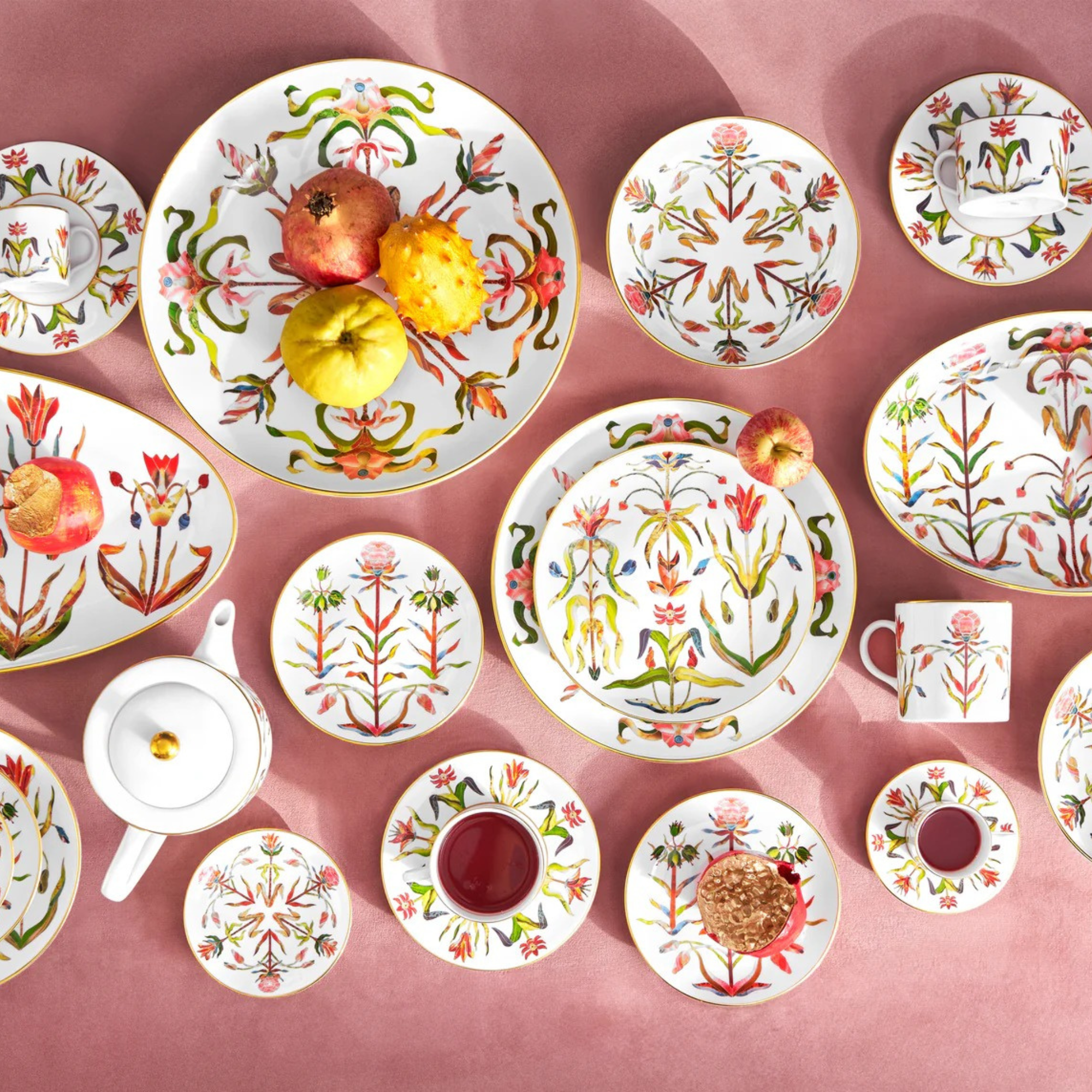 Grand Tour Bread + Butter Plate
