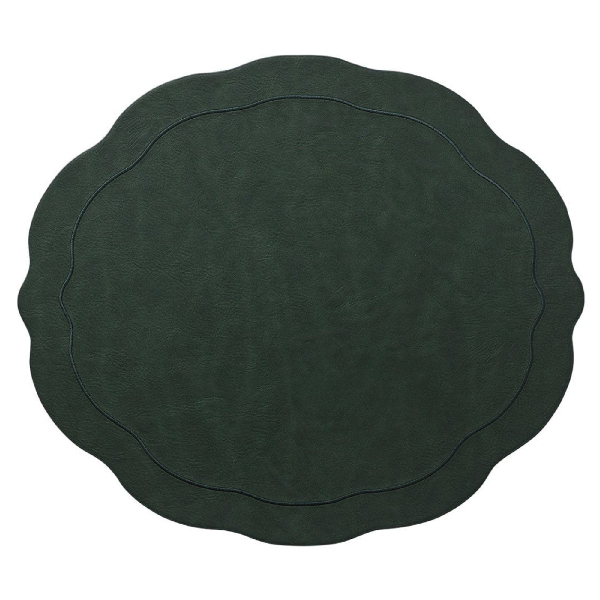 Hunter Green Tailored Placemats - Set of 4