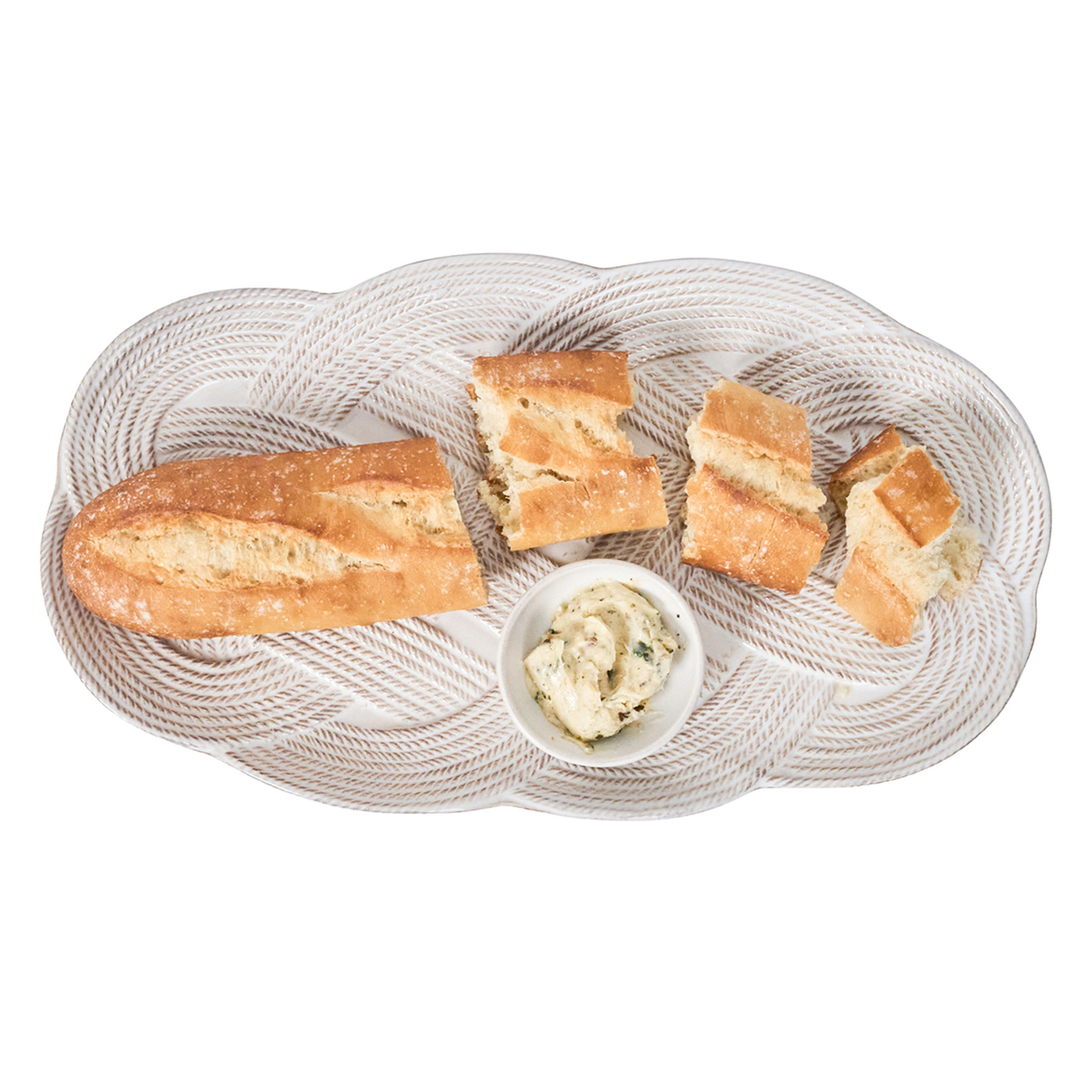 Le Panier Mystic Knot 15" Hostess Tray