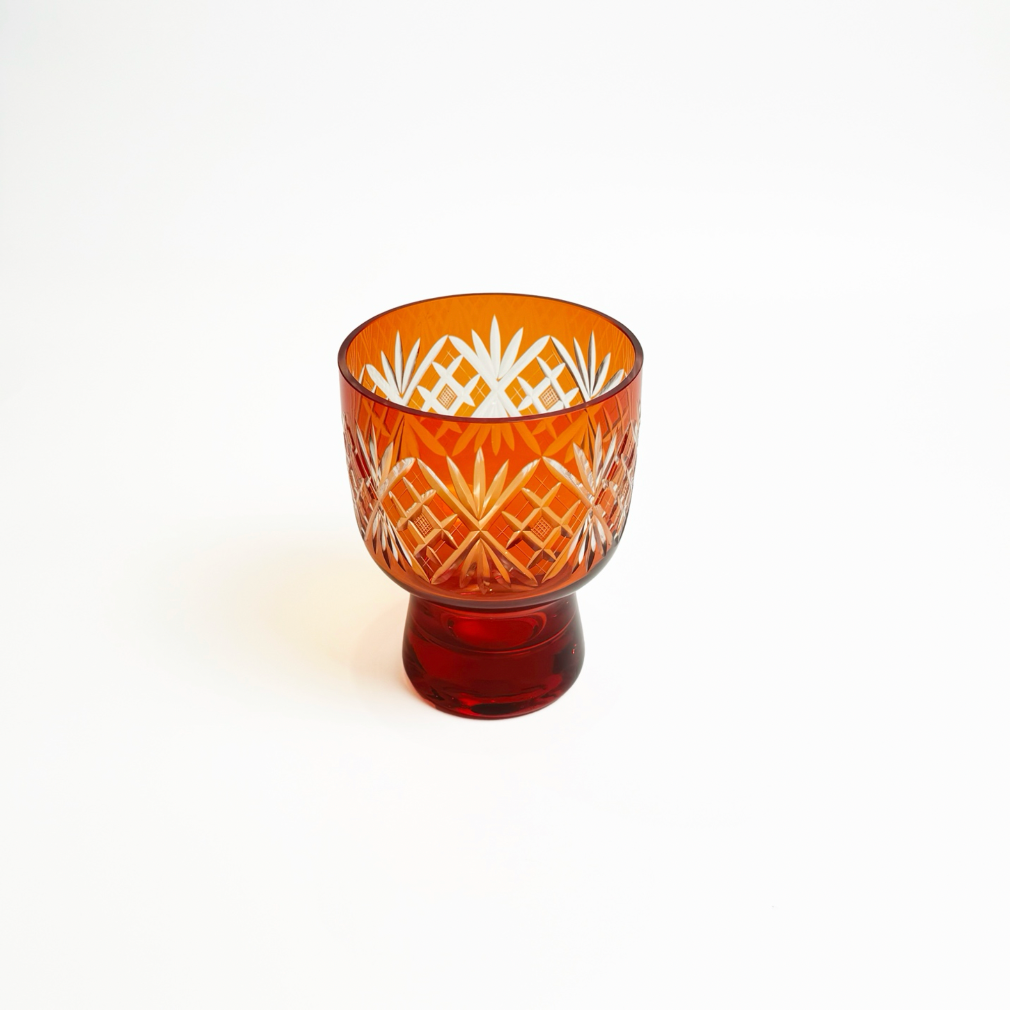 Vintage Starburst Platform Vase, c. 1960s