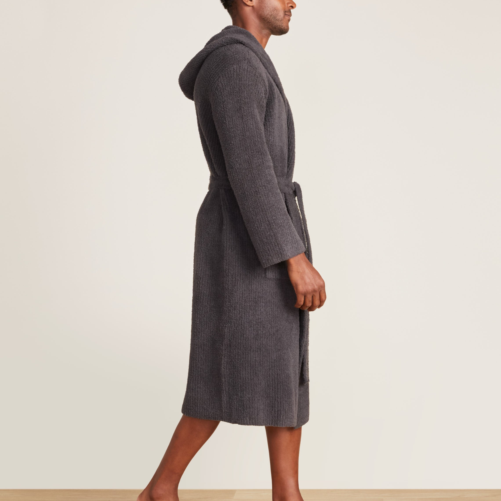 CozyChic Ribbed Hooded Robe