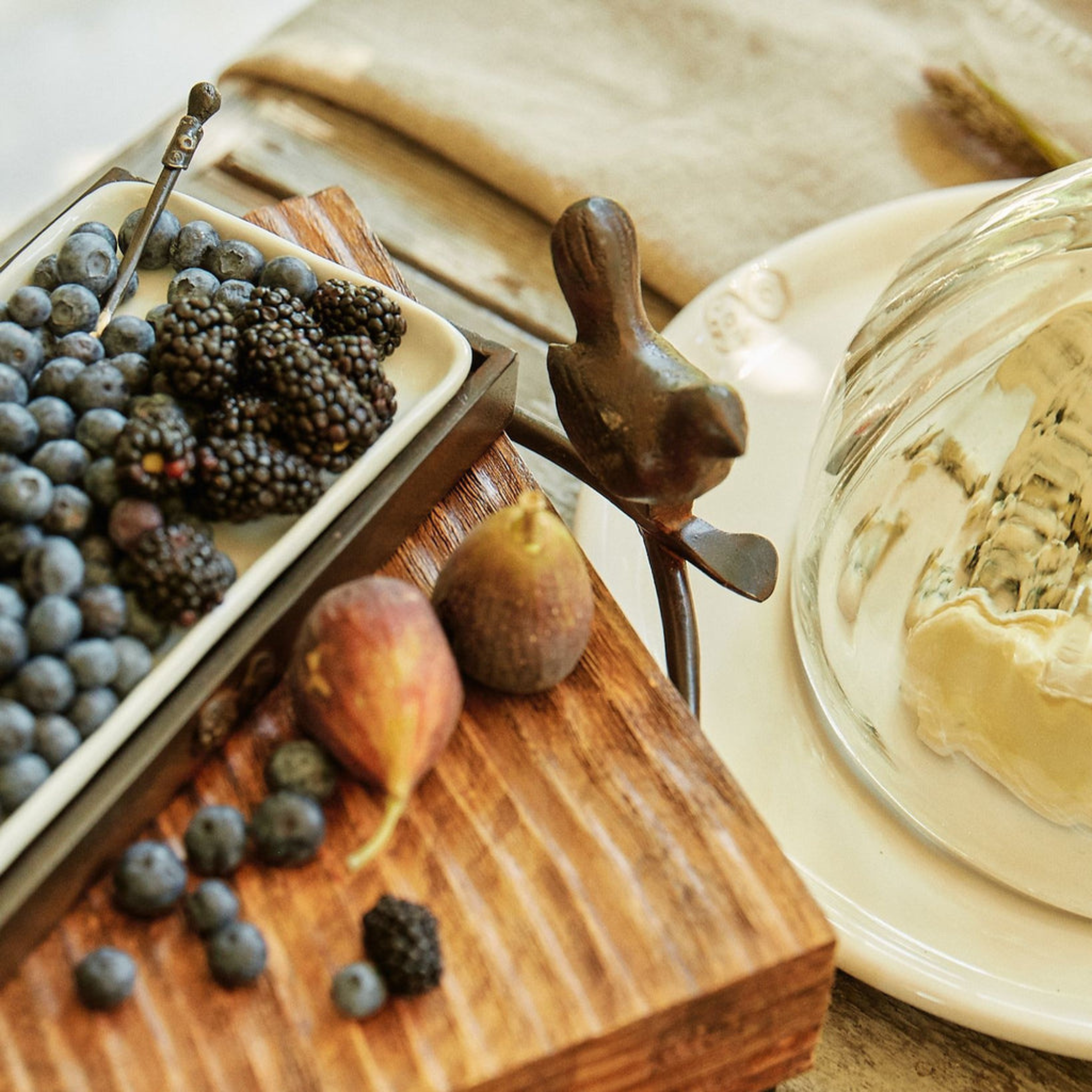 Ceramica Blanca Chica Platter