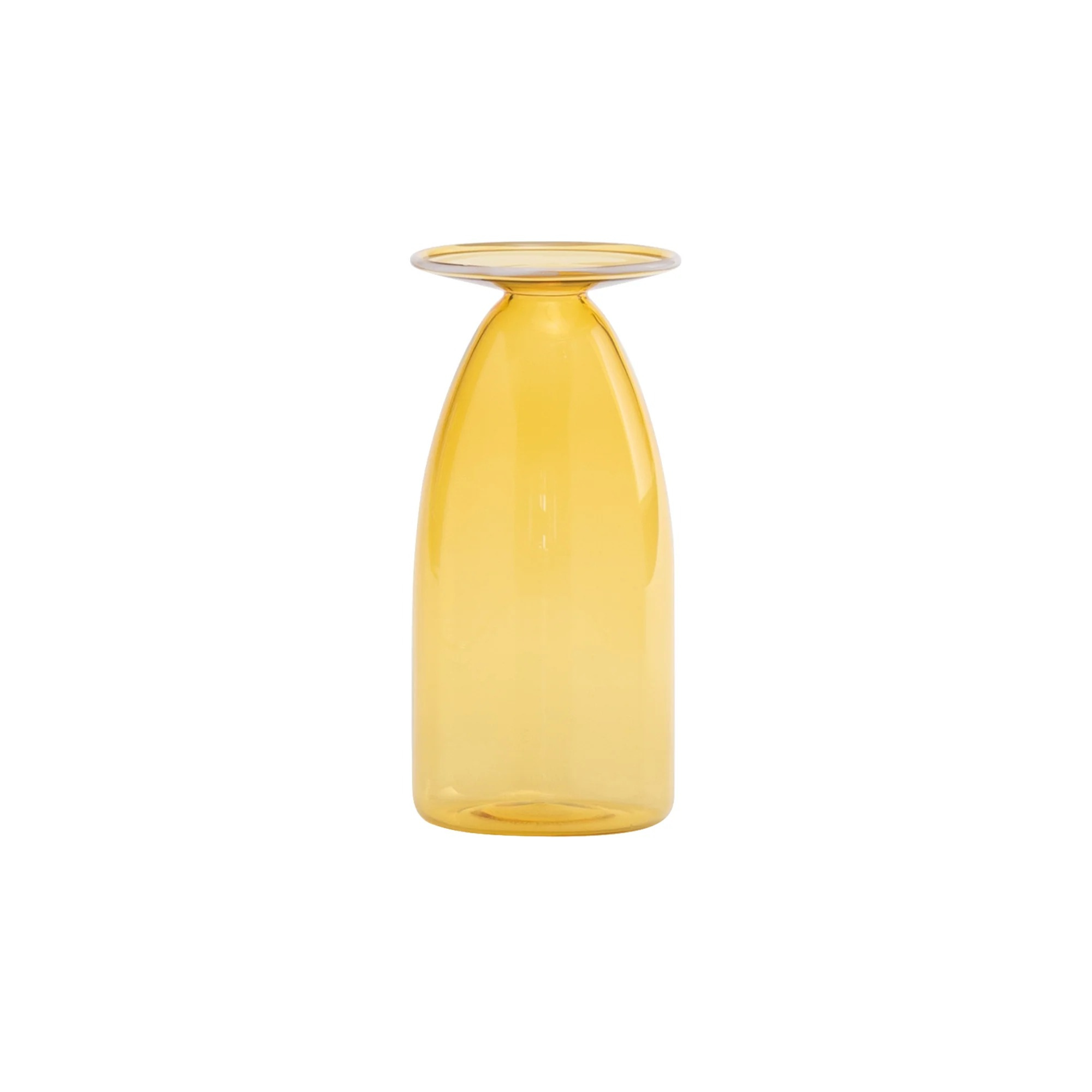 Un Fiore Vases Trio in Golden Yellow