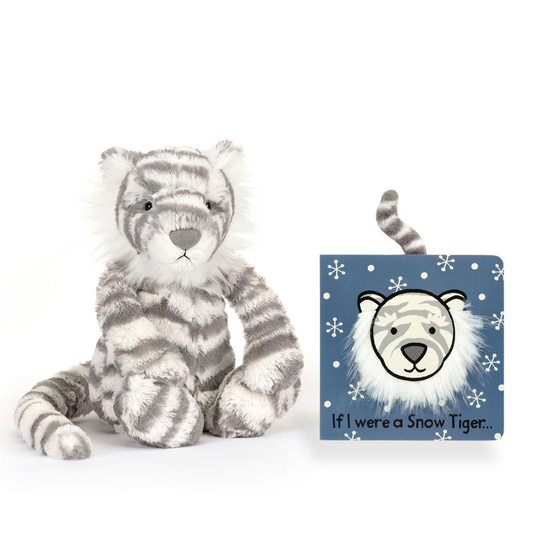 If I Were a Snow Tiger Book & Bashful Snow Tiger