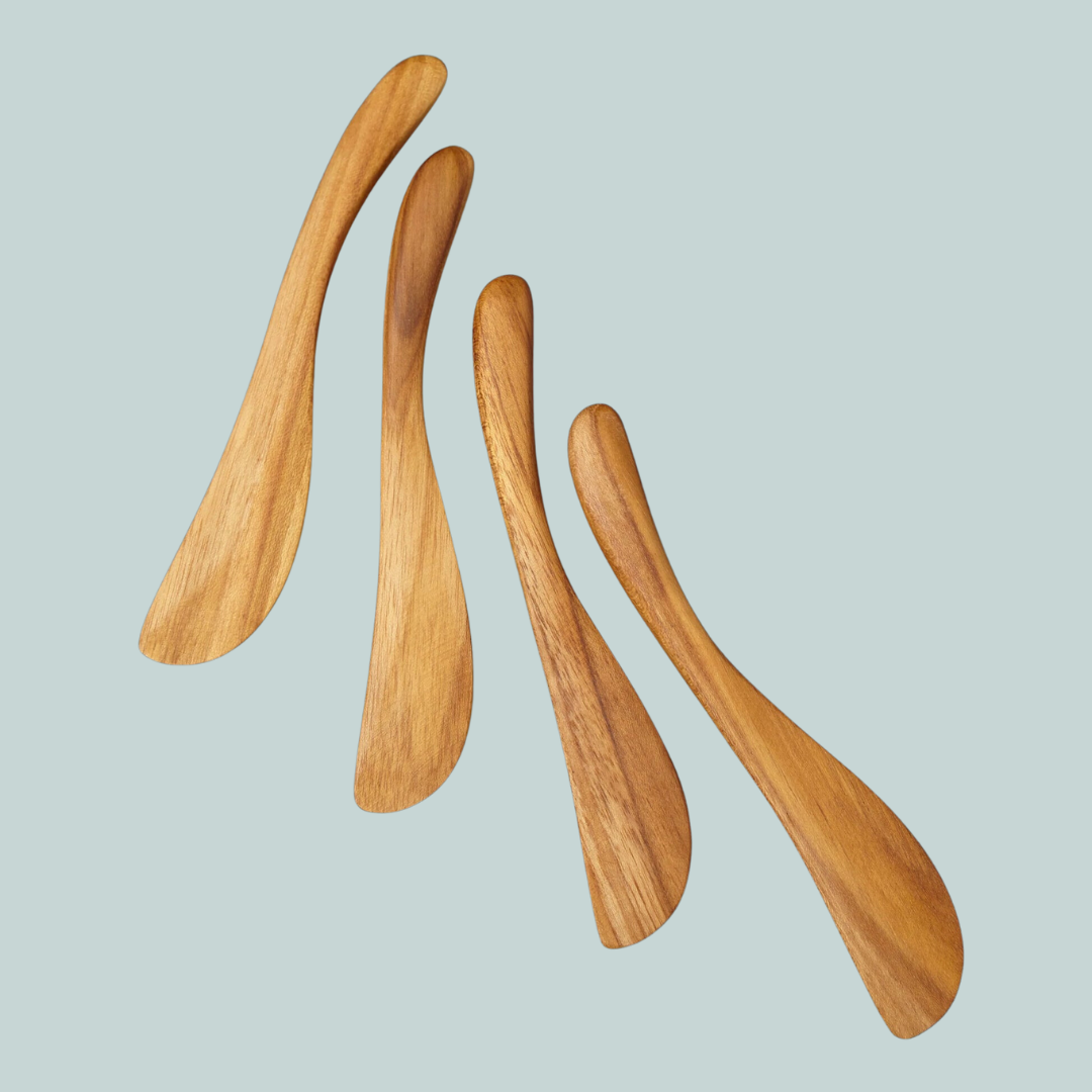 Teak Spreaders - Set of 4