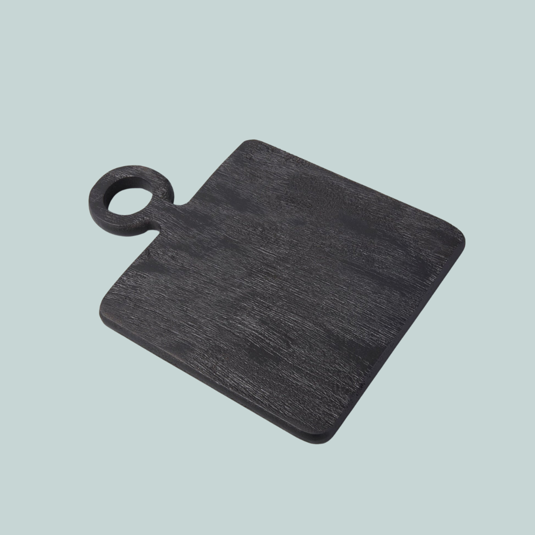 Black Mango Wood Mini Board Square