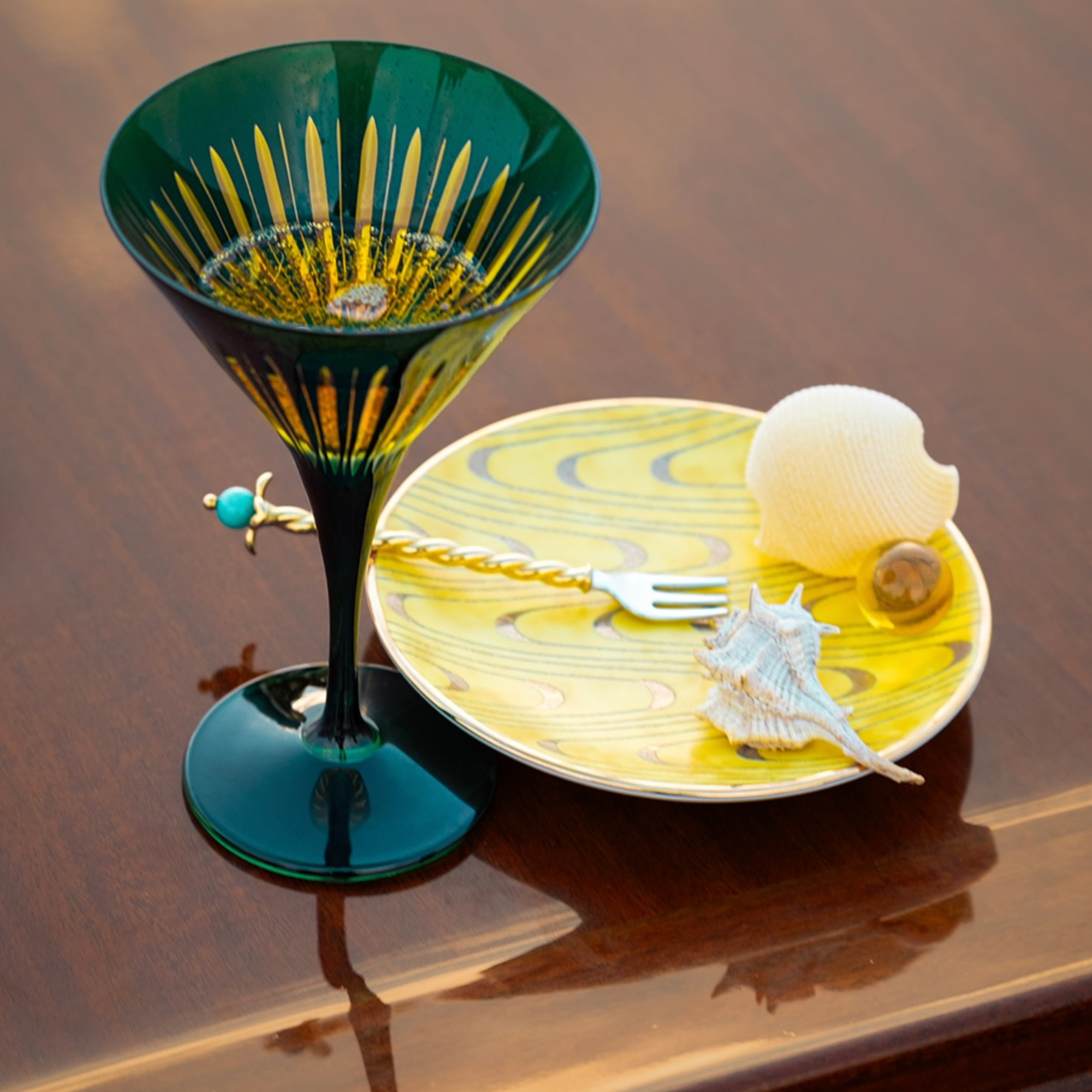 Prism Martini Glasses - Set of 4