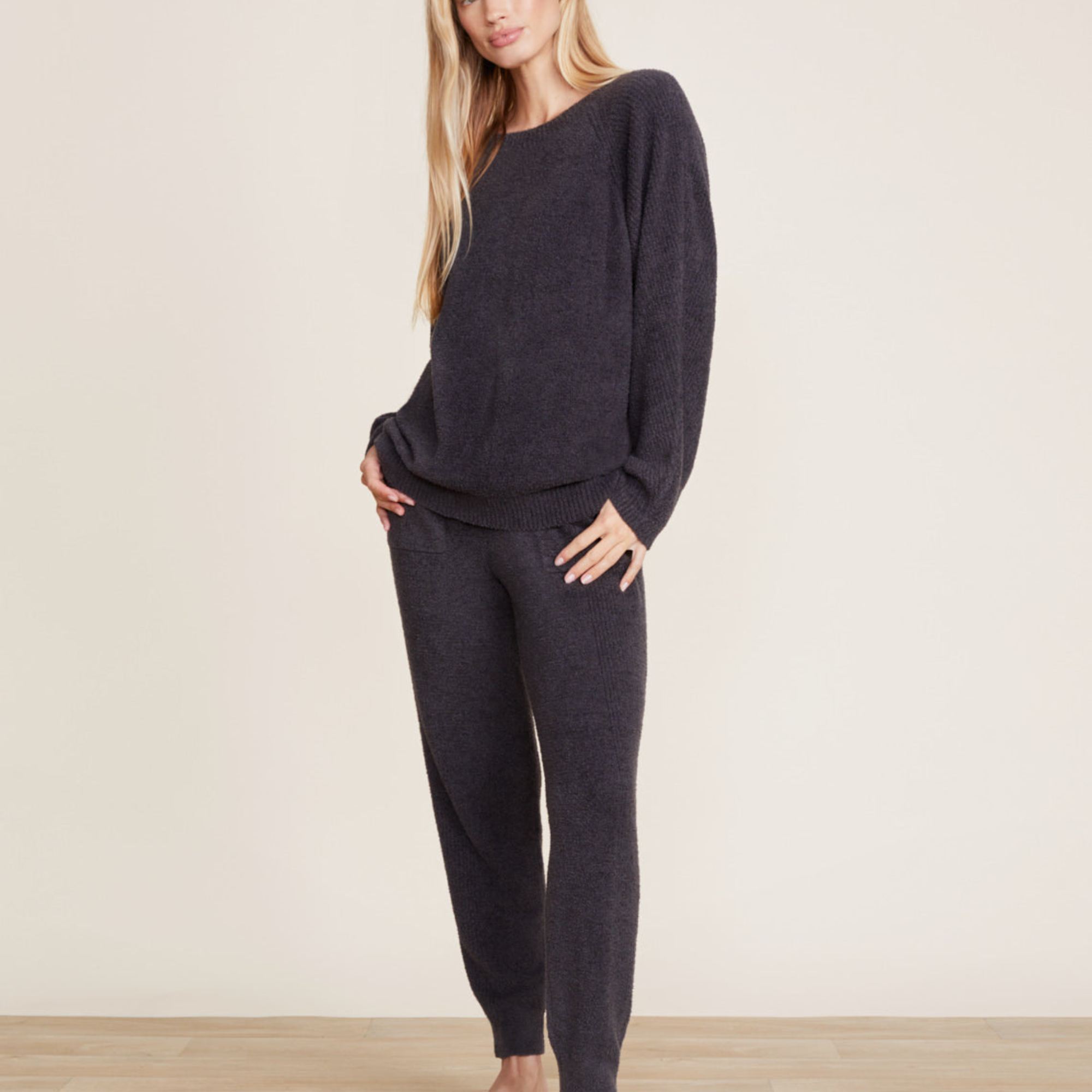 CozyChic Lite Rib Blocked Pullover