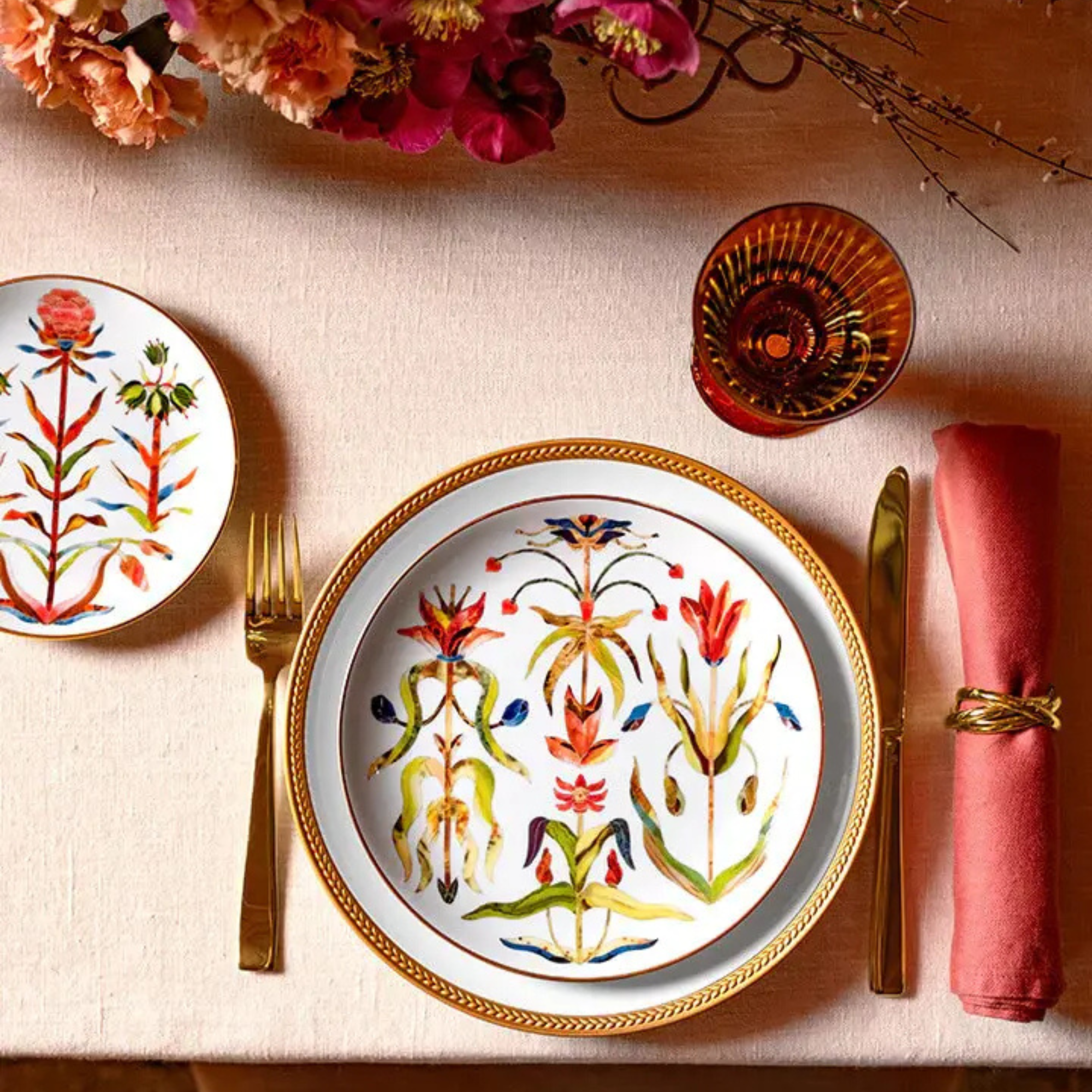 Grand Tour Dessert Plate