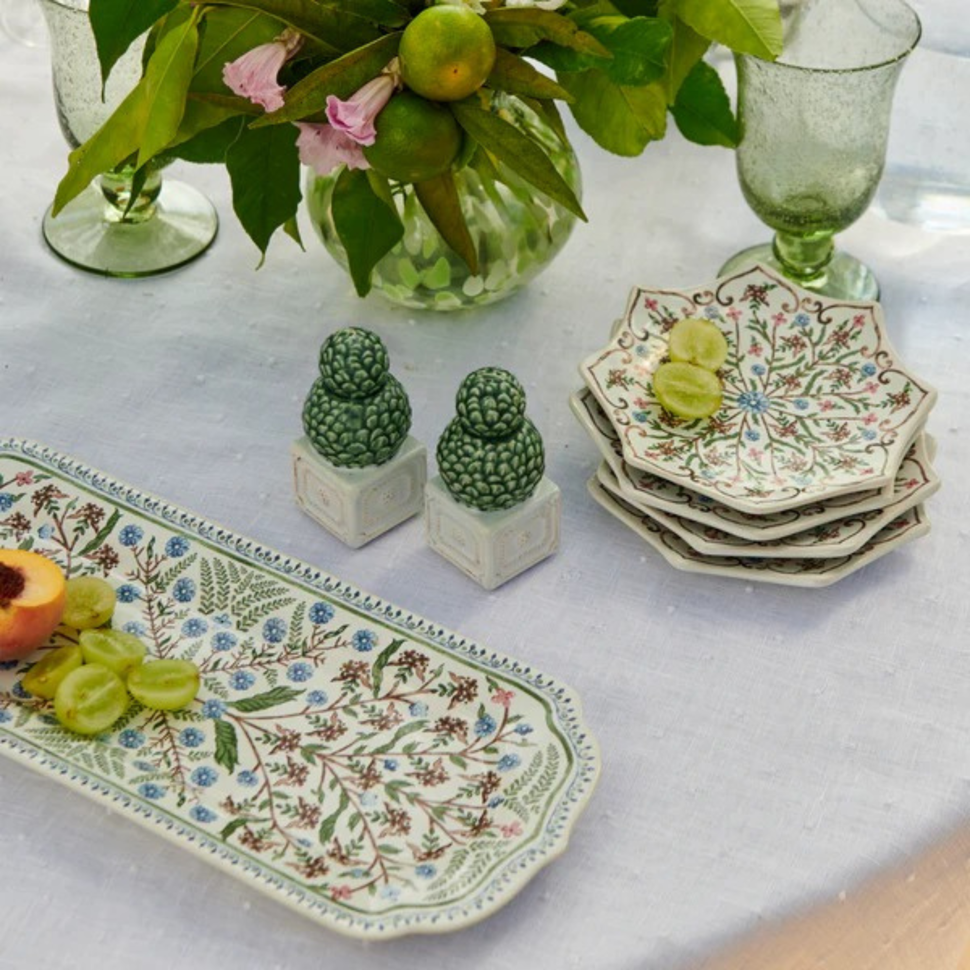 Berry & Thread Topiary Salt and Pepper Set