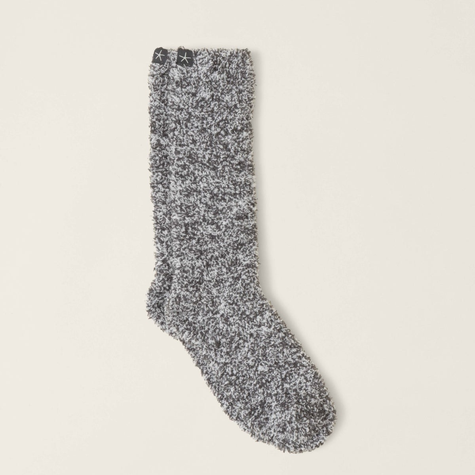 #color_Slate Blue/White | CozyChic Heathered Men's Socks