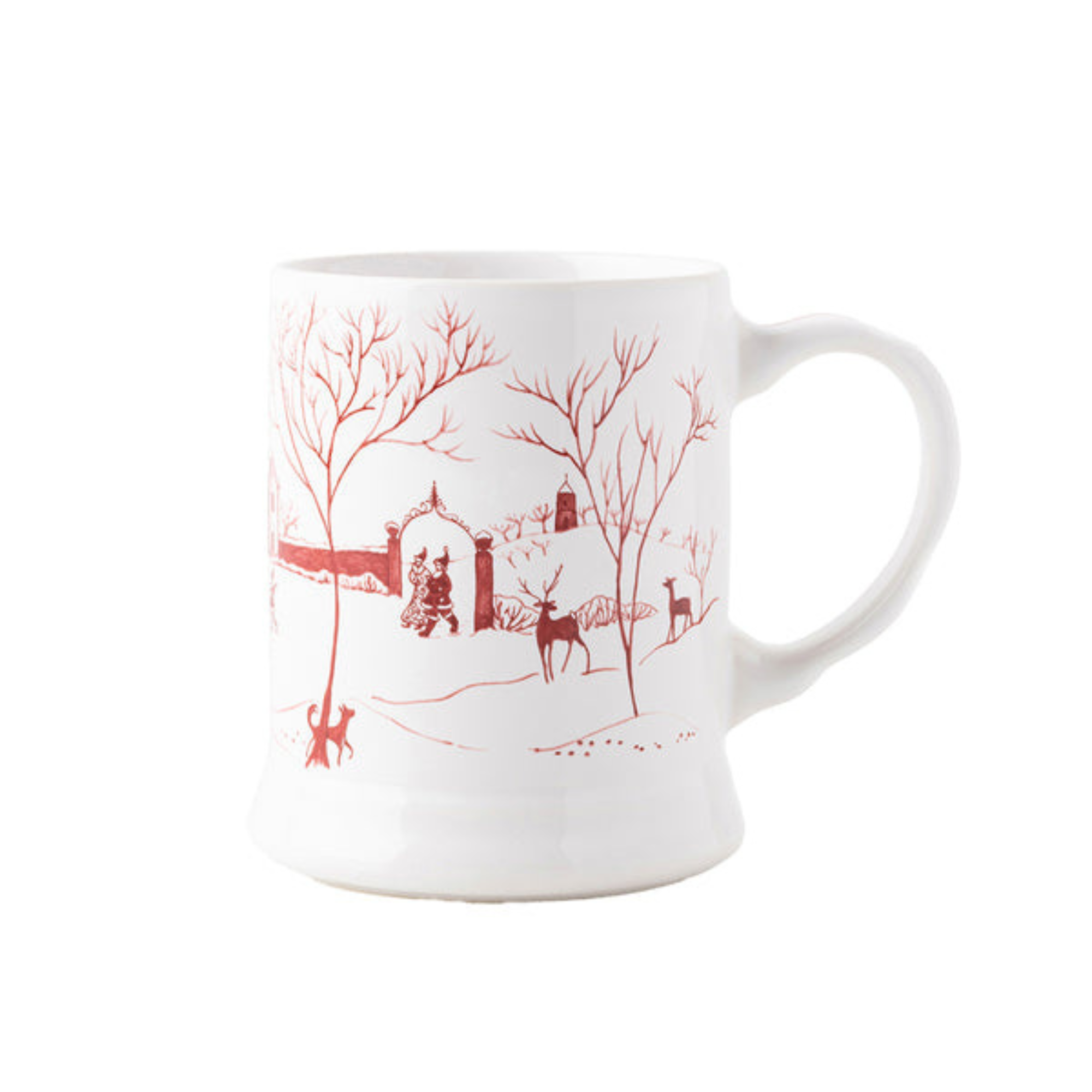 Country Estate Winter Frolic Travel Mug