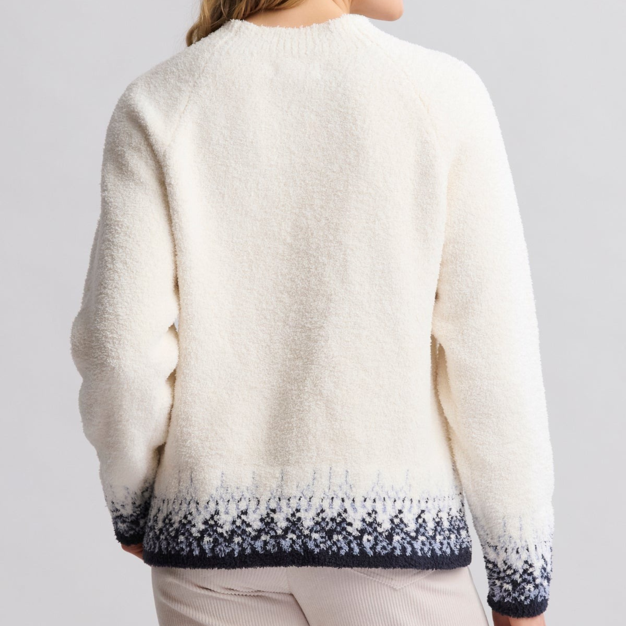 CozyChic Raglan Confetti Pullover