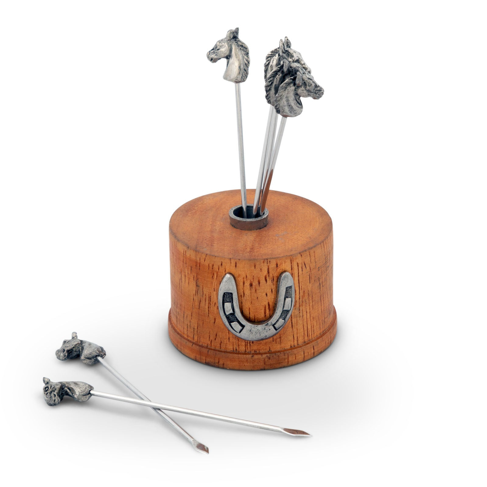 Equestrian Cheese Pick Set