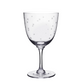 Crystal Wine Glasses With Stars Design