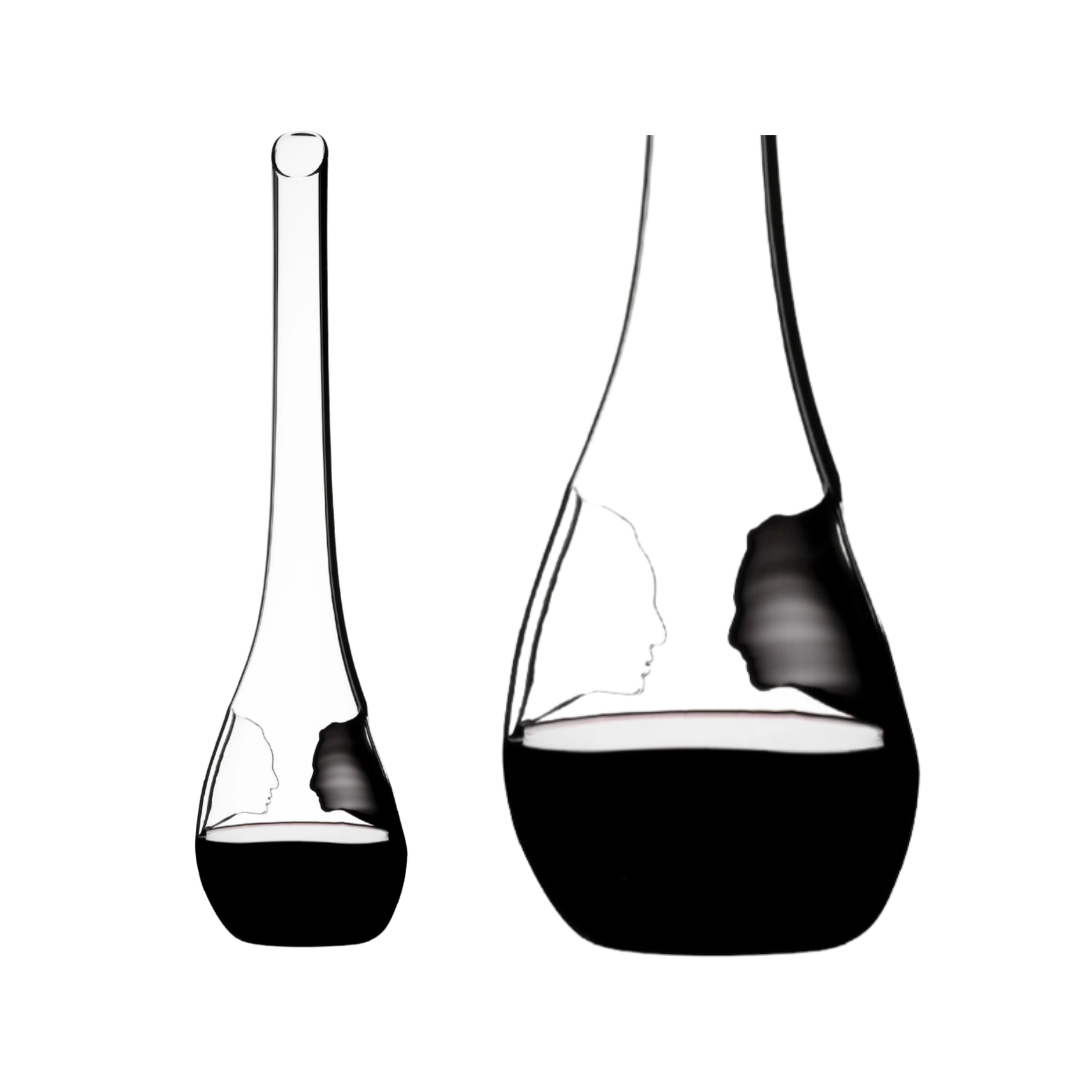 Black Tie Face to Face Decanter