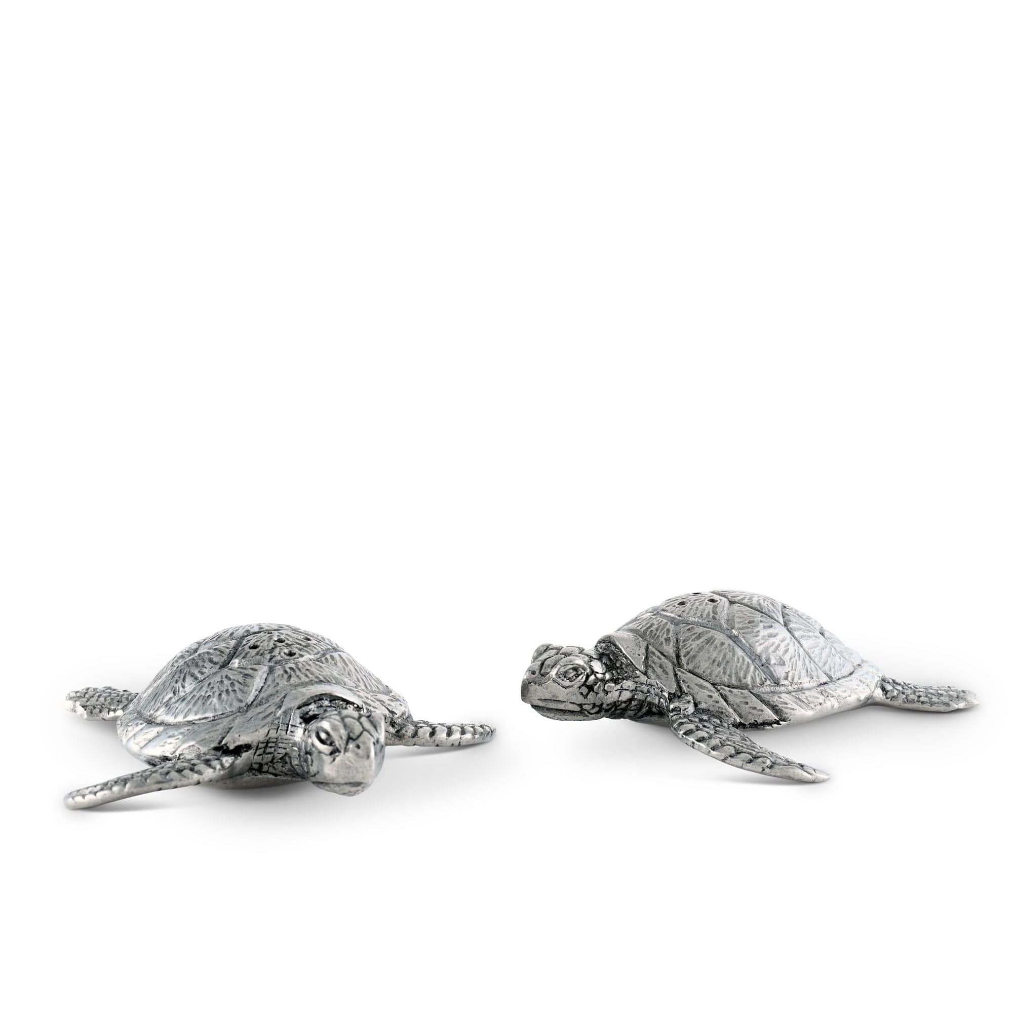 Pewter Sea Turtles Salt & Pepper Set