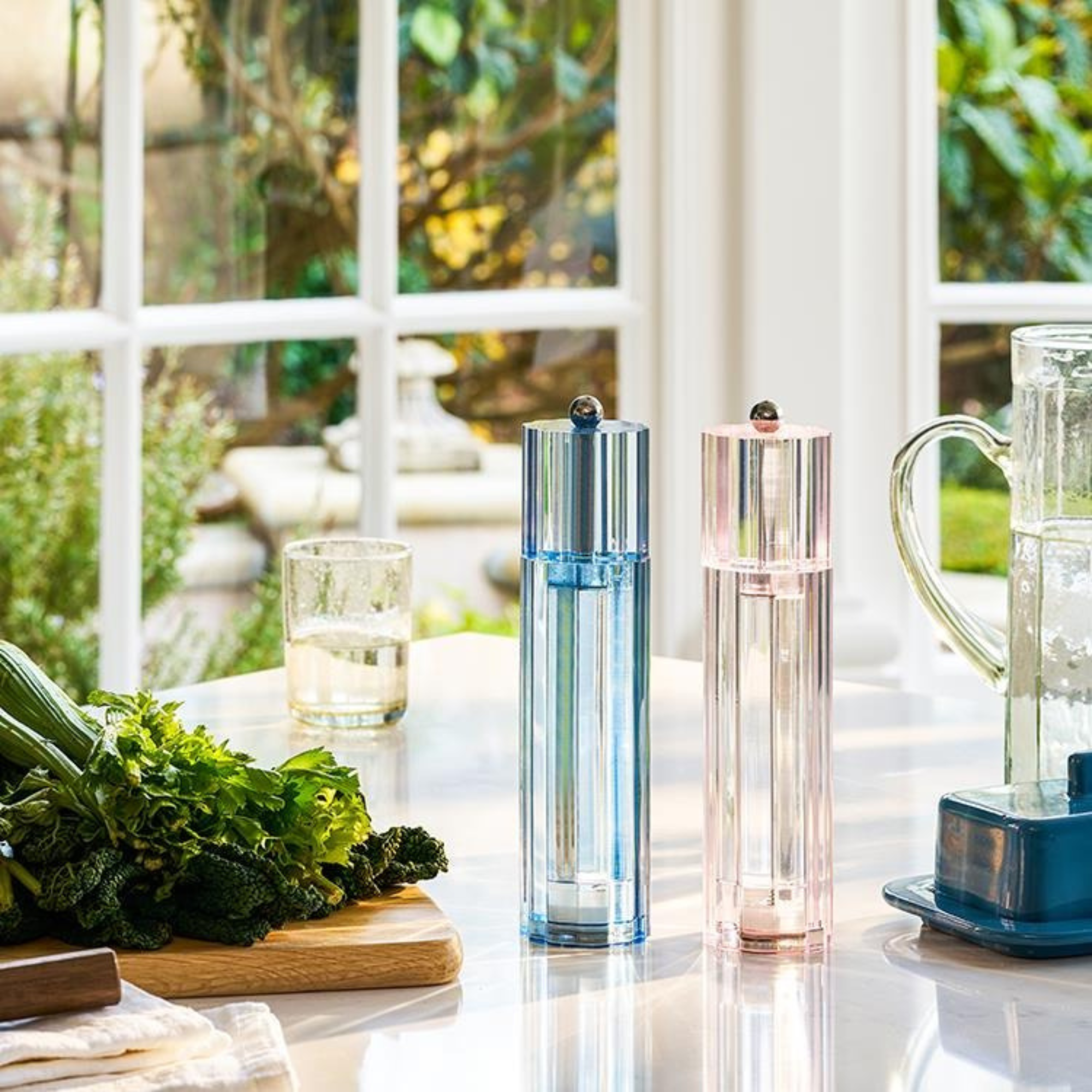 Icy Flute Salt or Pepper Mill