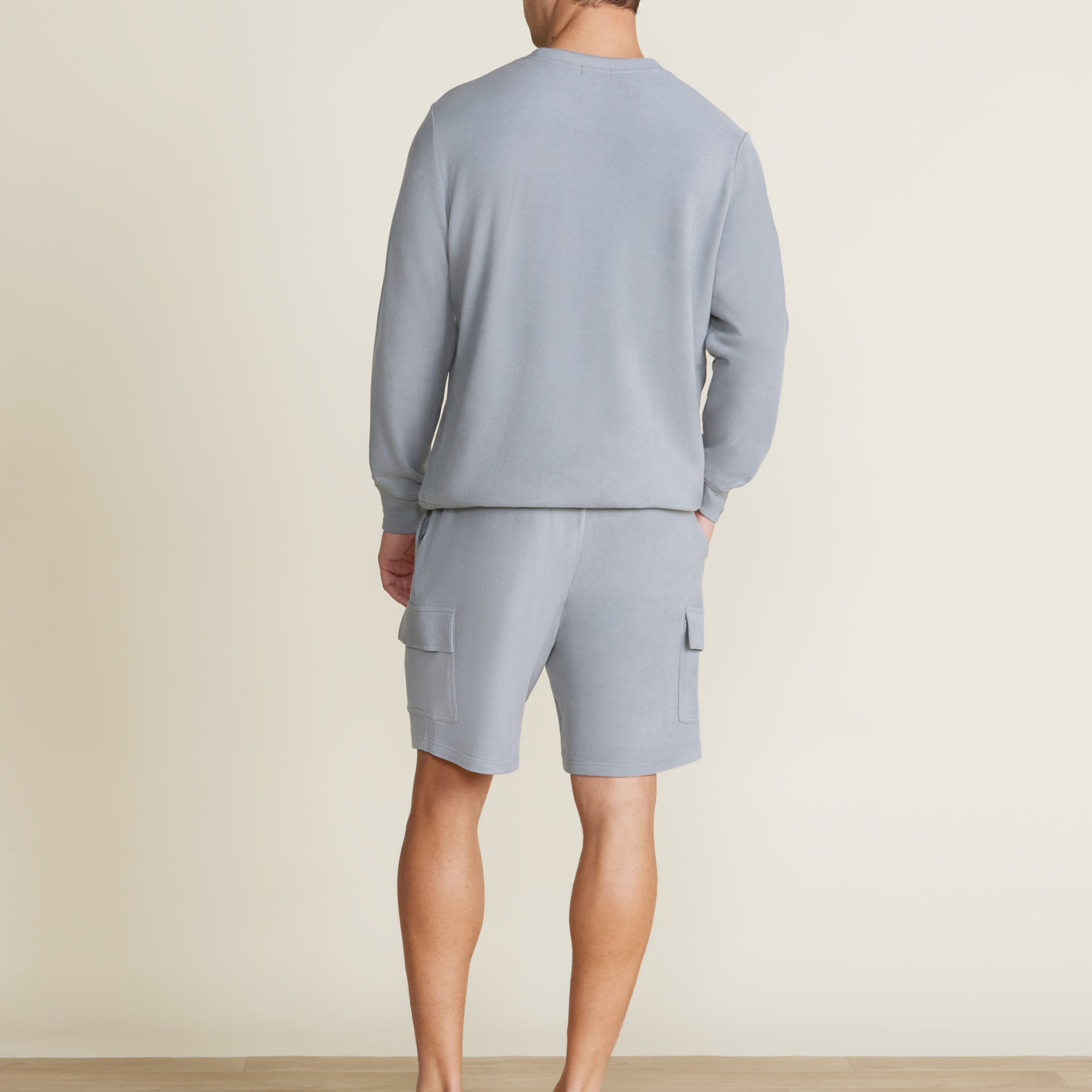 Malibu Collection Men's Brushed Fleece Cargo Short