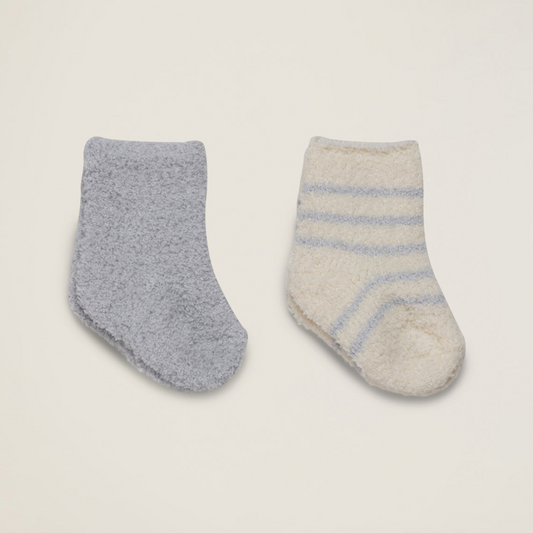 CozyChic 2-Pair Infant Sock Set 0-6 M