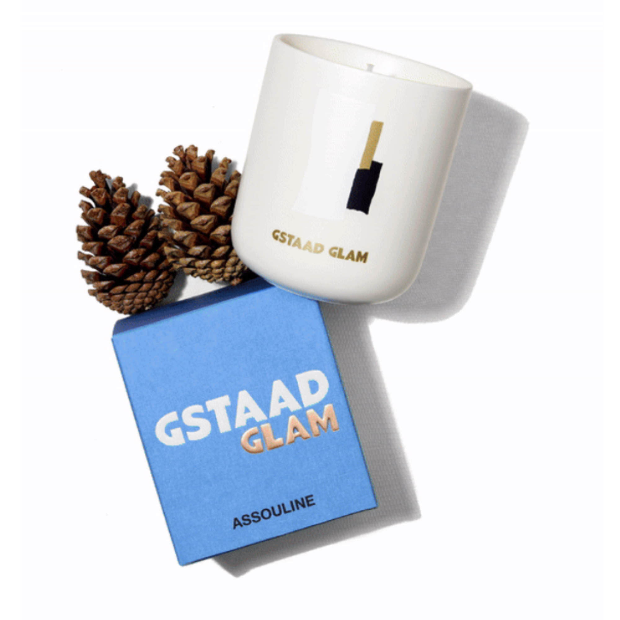 Gstaad - Candle and Book Gift Set