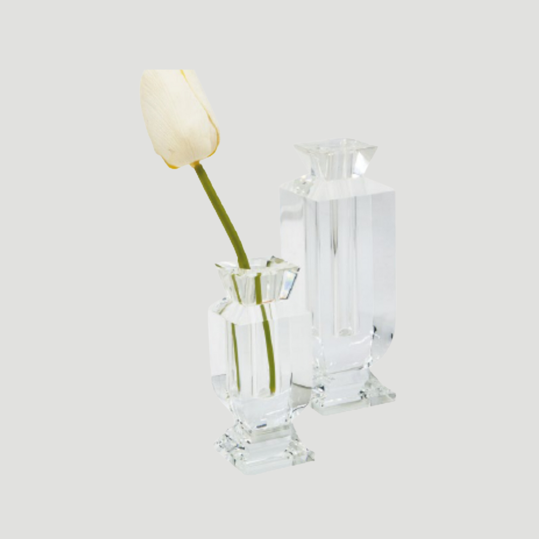 Crystal "Urn" Bud Vase