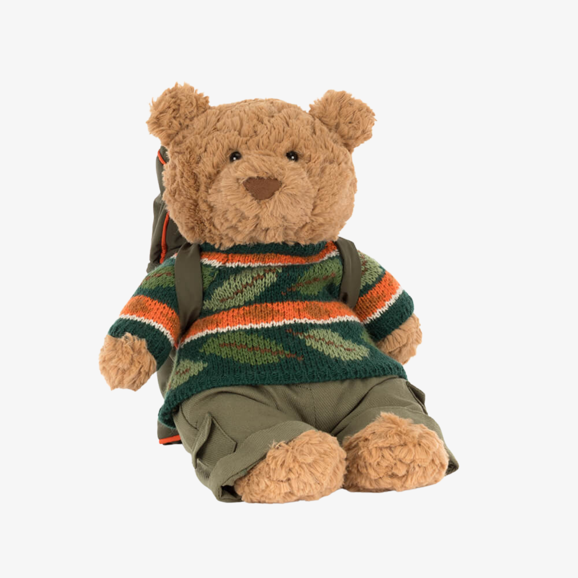 Bartholomew Bear Hiking Outfit with Sleeping Bag